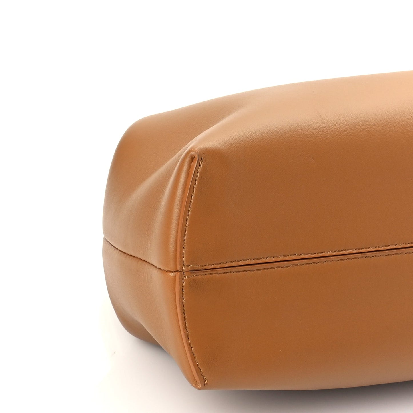 Fendi Shiny Nappa Medium Fendi First Caramello