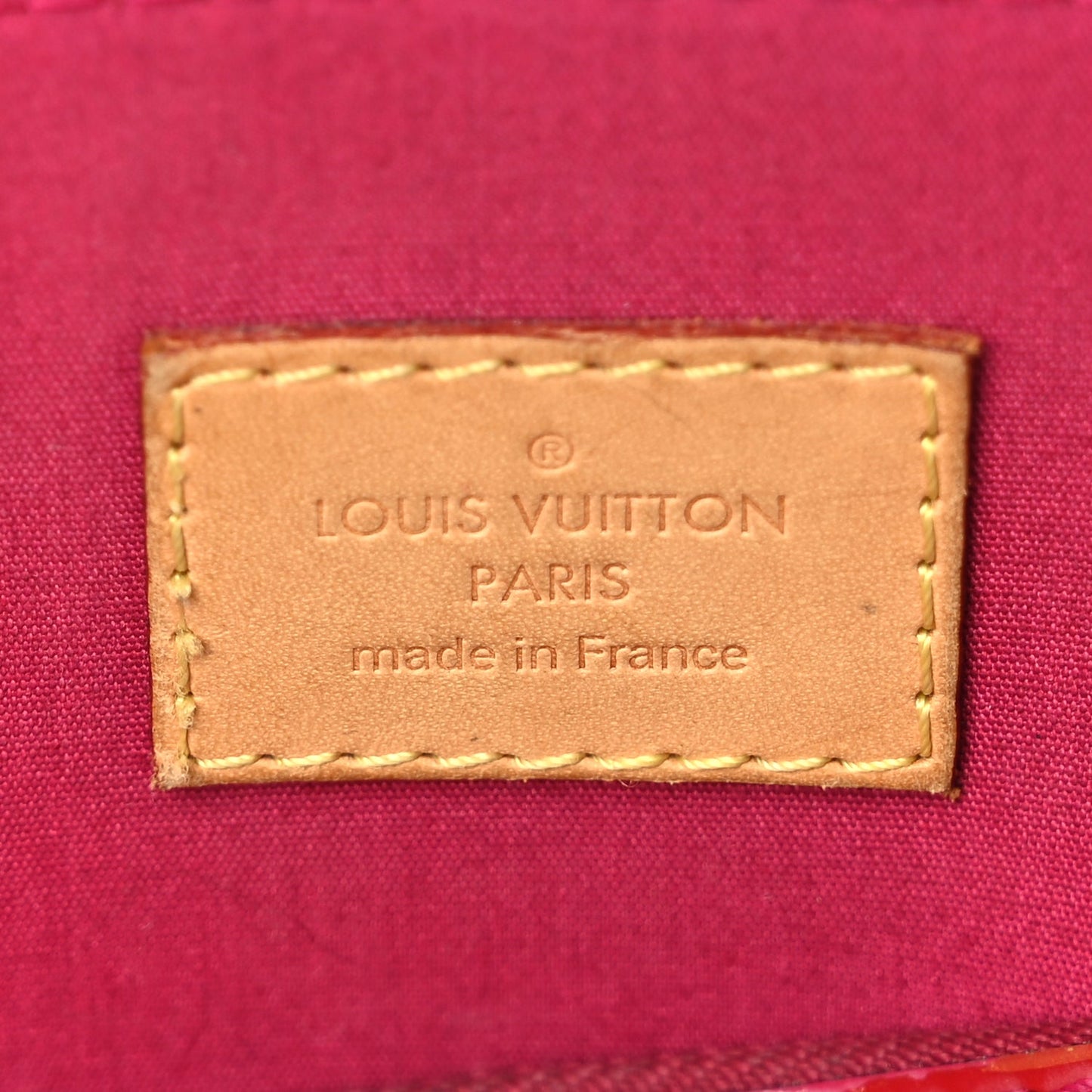 Louis Vuitton Vernis Alma PM  Cherry
