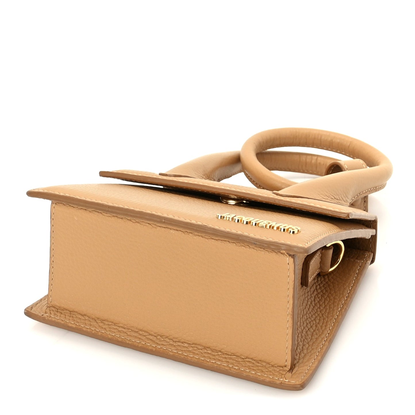Jacquemus Grained Calfskin Le Chiquito Noeud  Camel