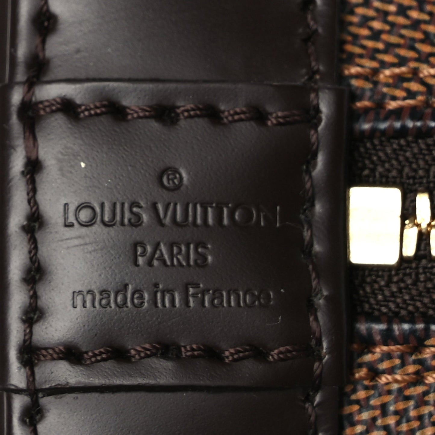 Louis Vuitton Damier Ebene Alma BB