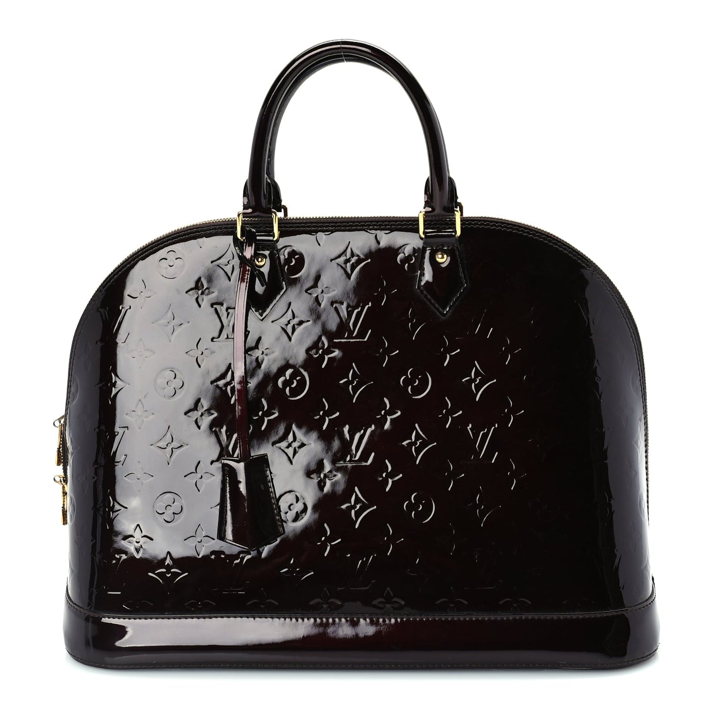 Louis Vuitton Vernis Alma GM Amarante Amarante