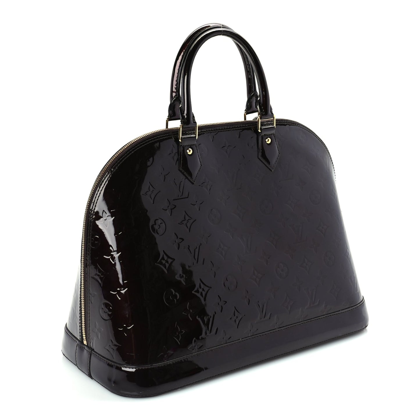 Louis Vuitton Vernis Alma GM Amarante Amarante