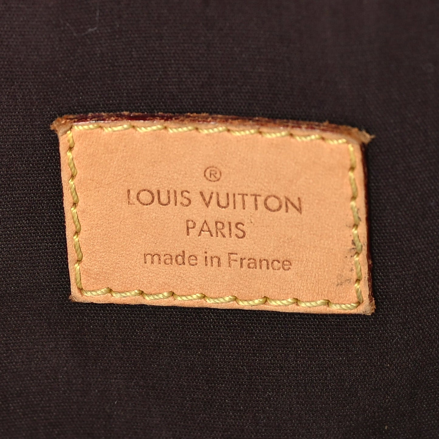 Louis Vuitton Vernis Alma GM Amarante Amarante