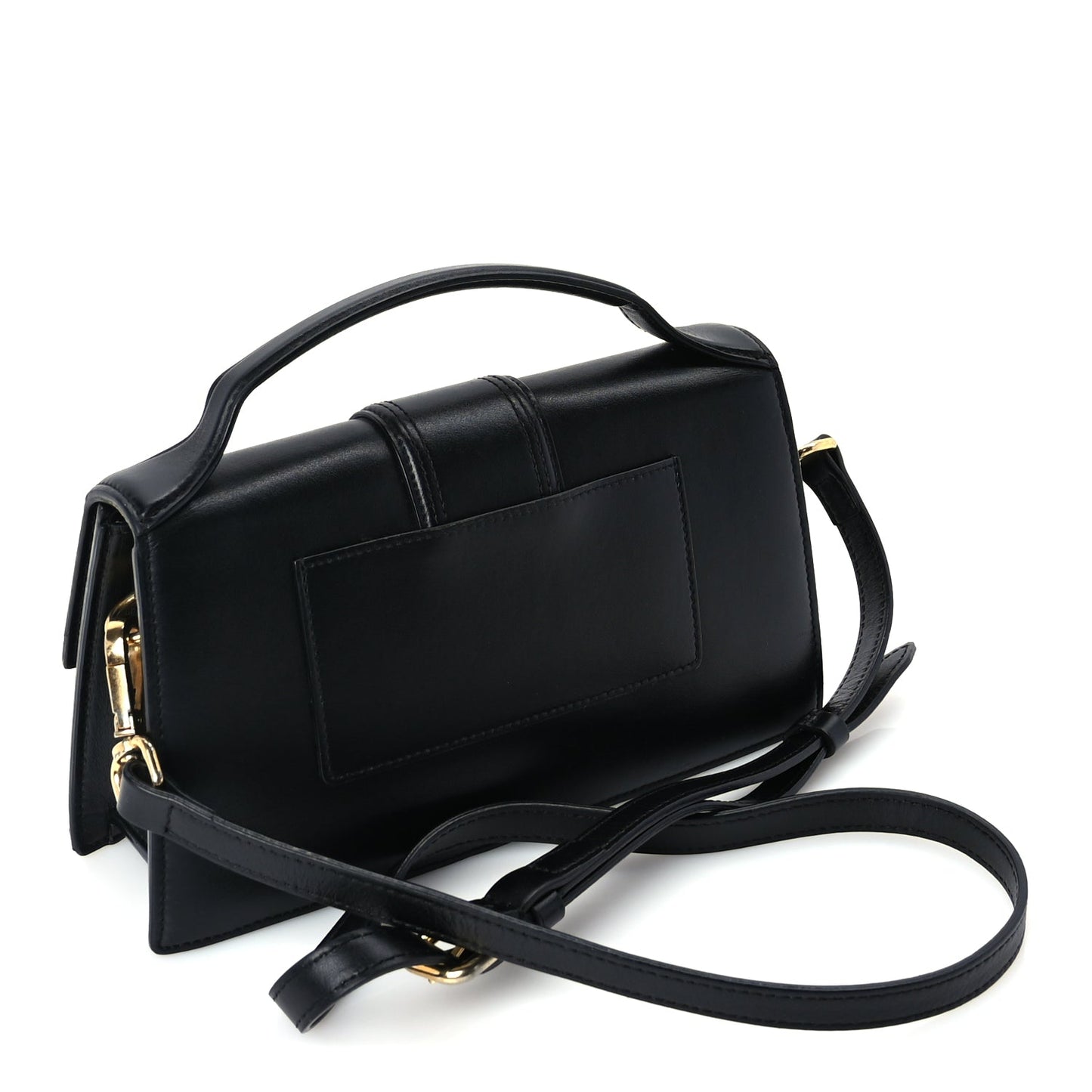 Jacquemus Smooth Calfskin Le Grand Bambino  Black