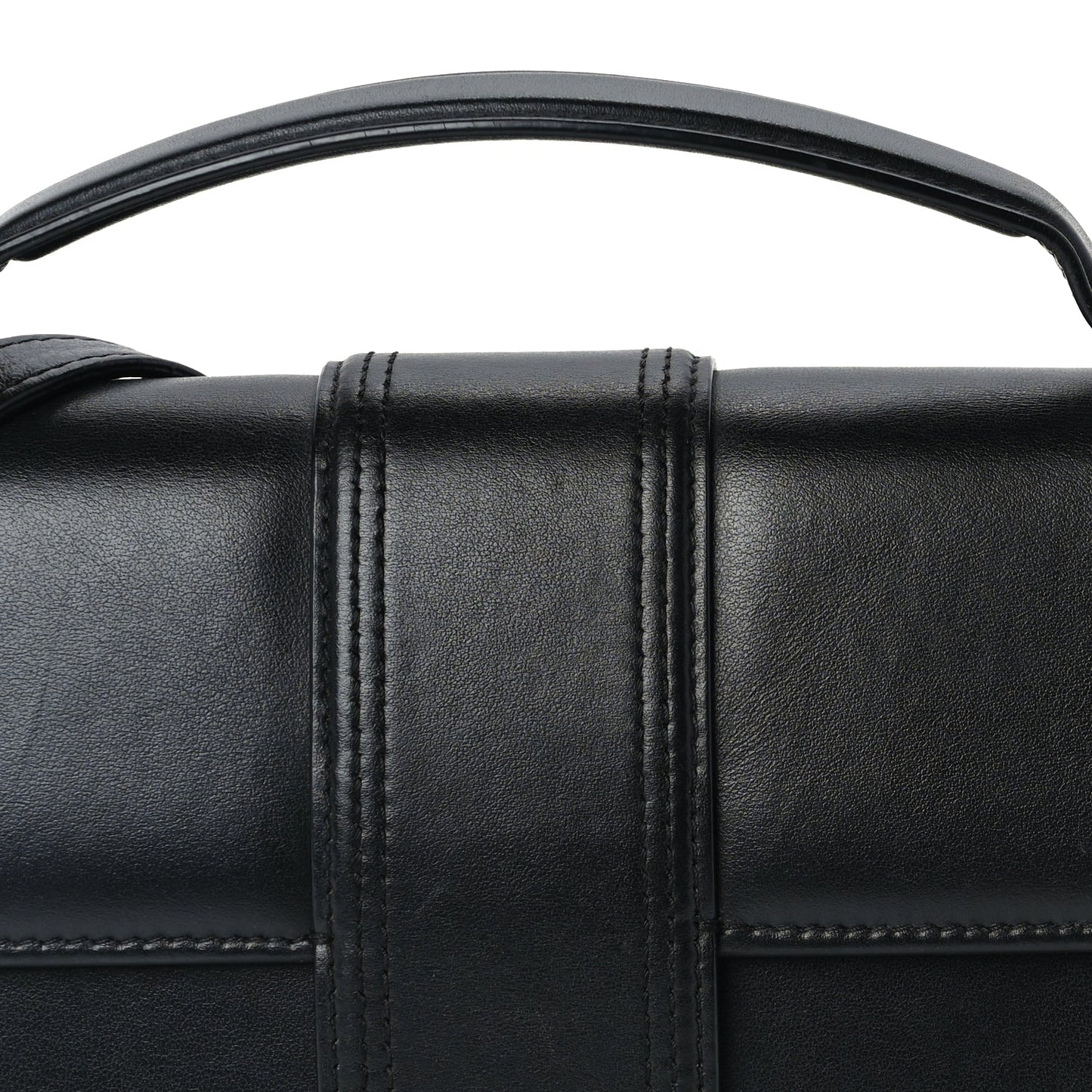 Jacquemus Smooth Calfskin Le Grand Bambino  Black