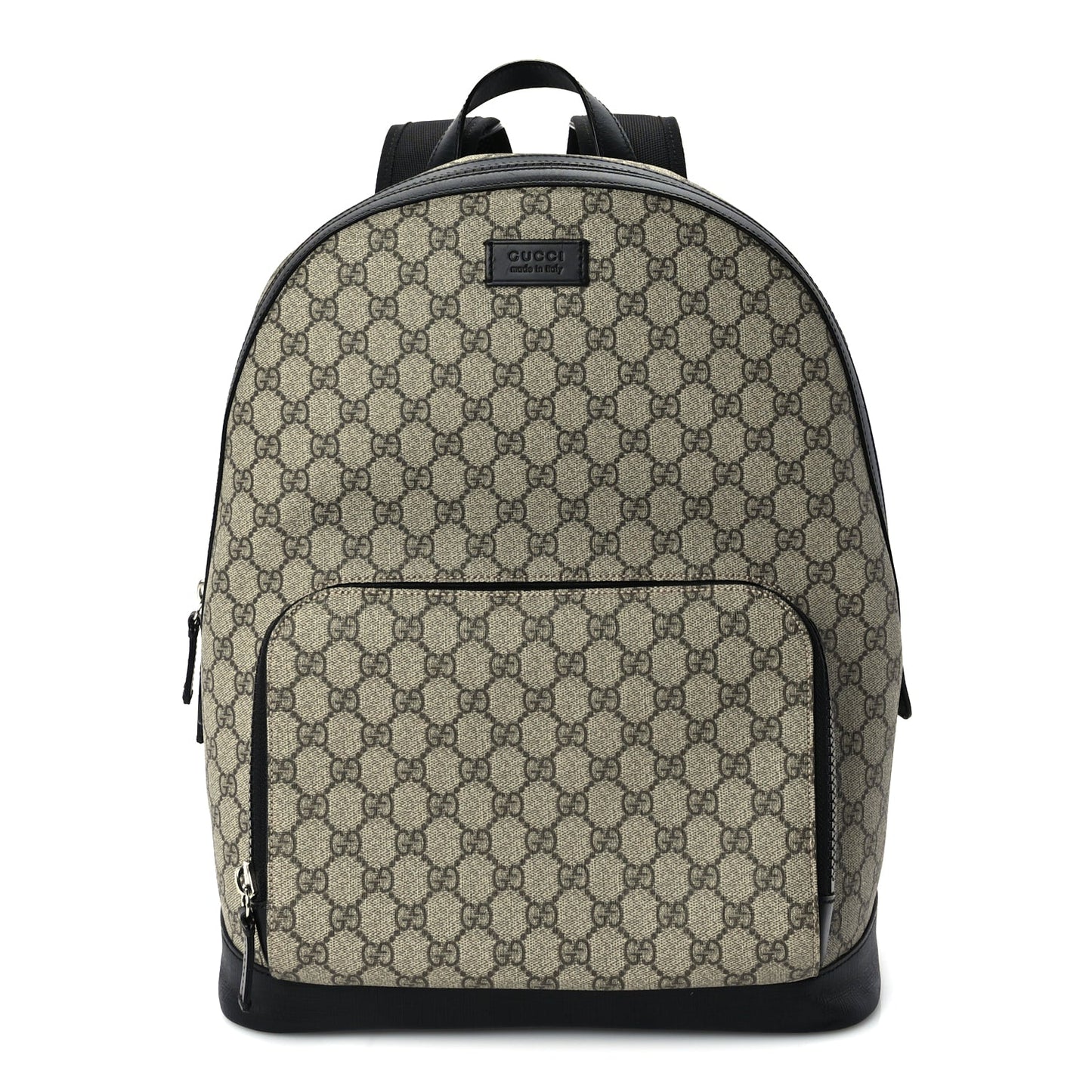 Gucci GG Supreme Monogram Medium Backpack  Black