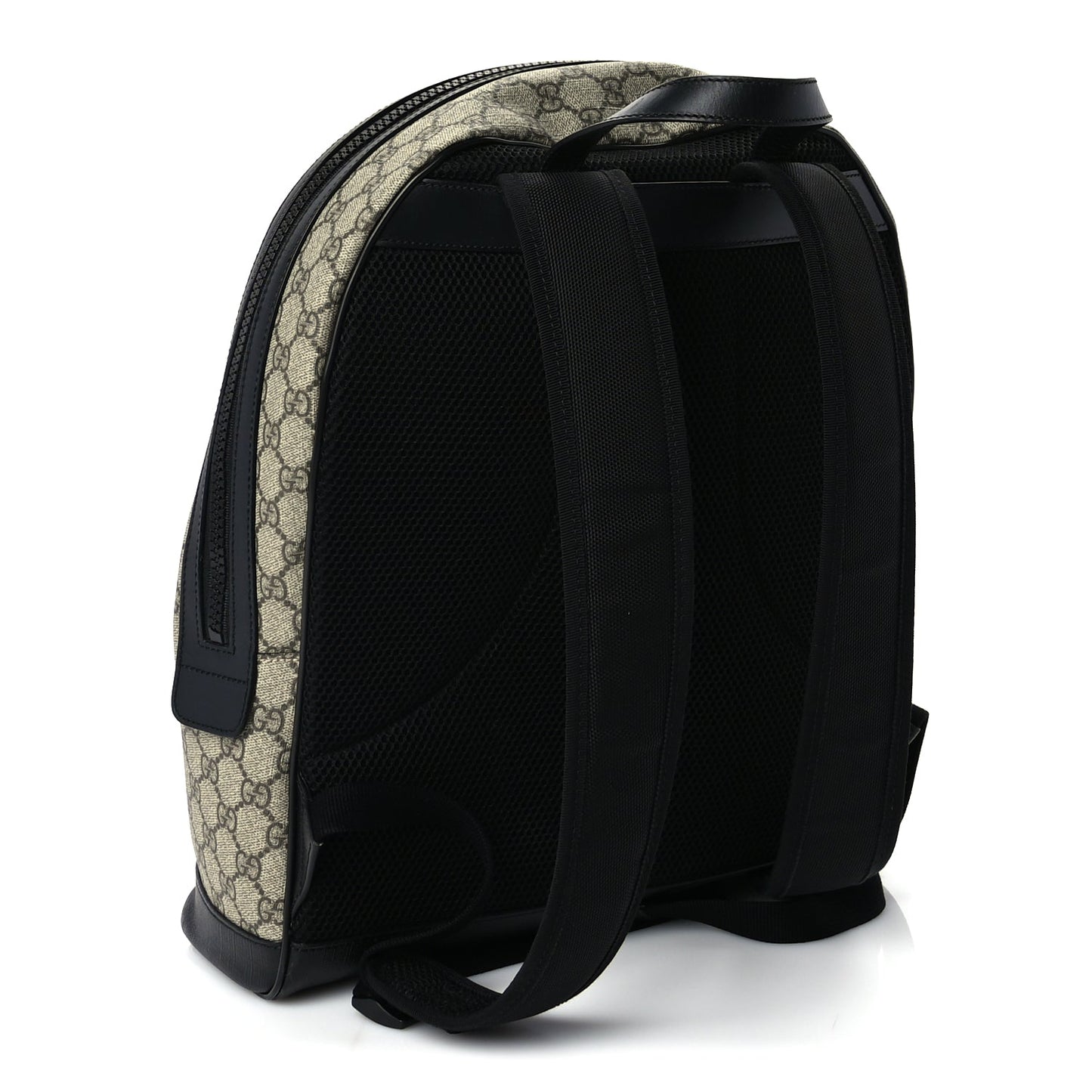 Gucci GG Supreme Monogram Medium Backpack  Black