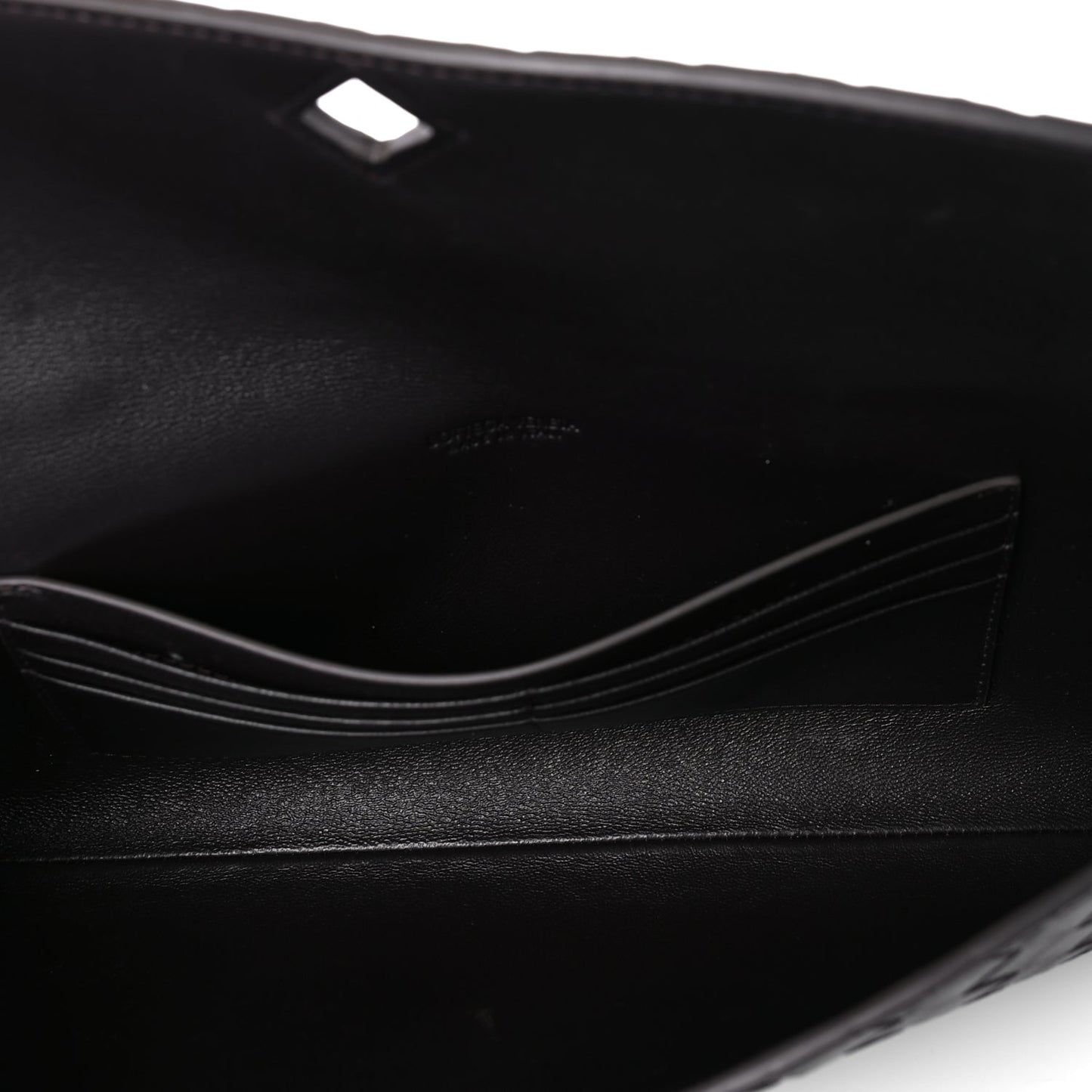 Bottega Veneta Nappa Intrecciato Long Andiamo Top Handle Clutch Fondant