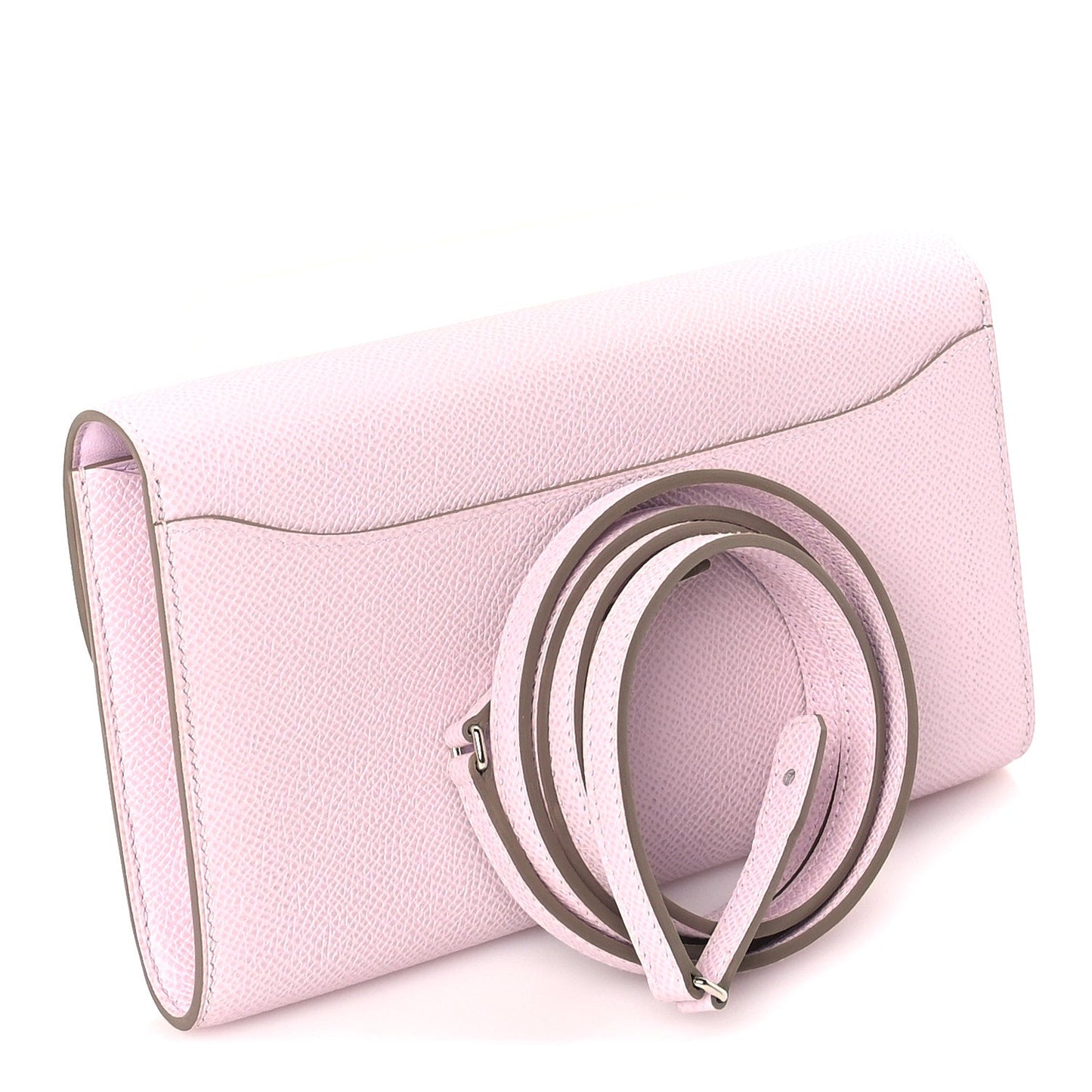 Hermes Epsom Constance Wallet To Go Mauve Pale