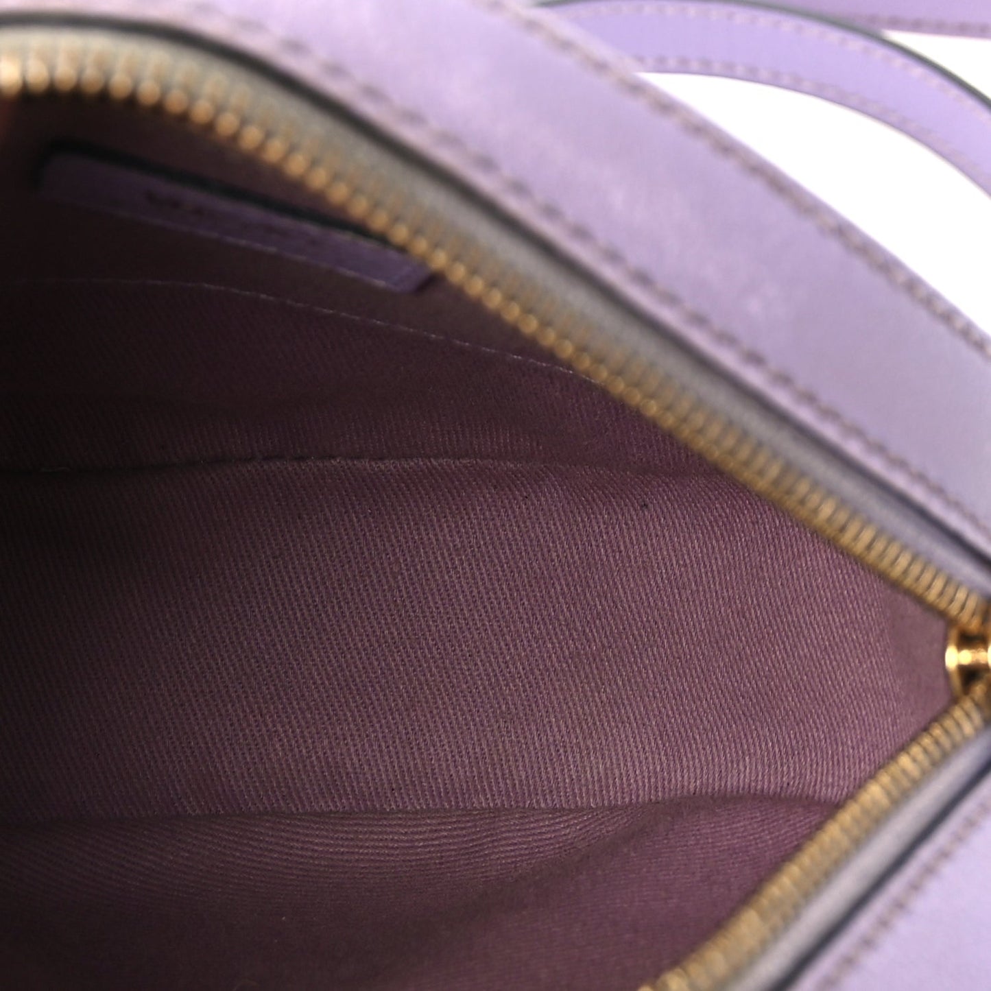 Versace Calfskin La Medusa Round Camera Bag Lilac