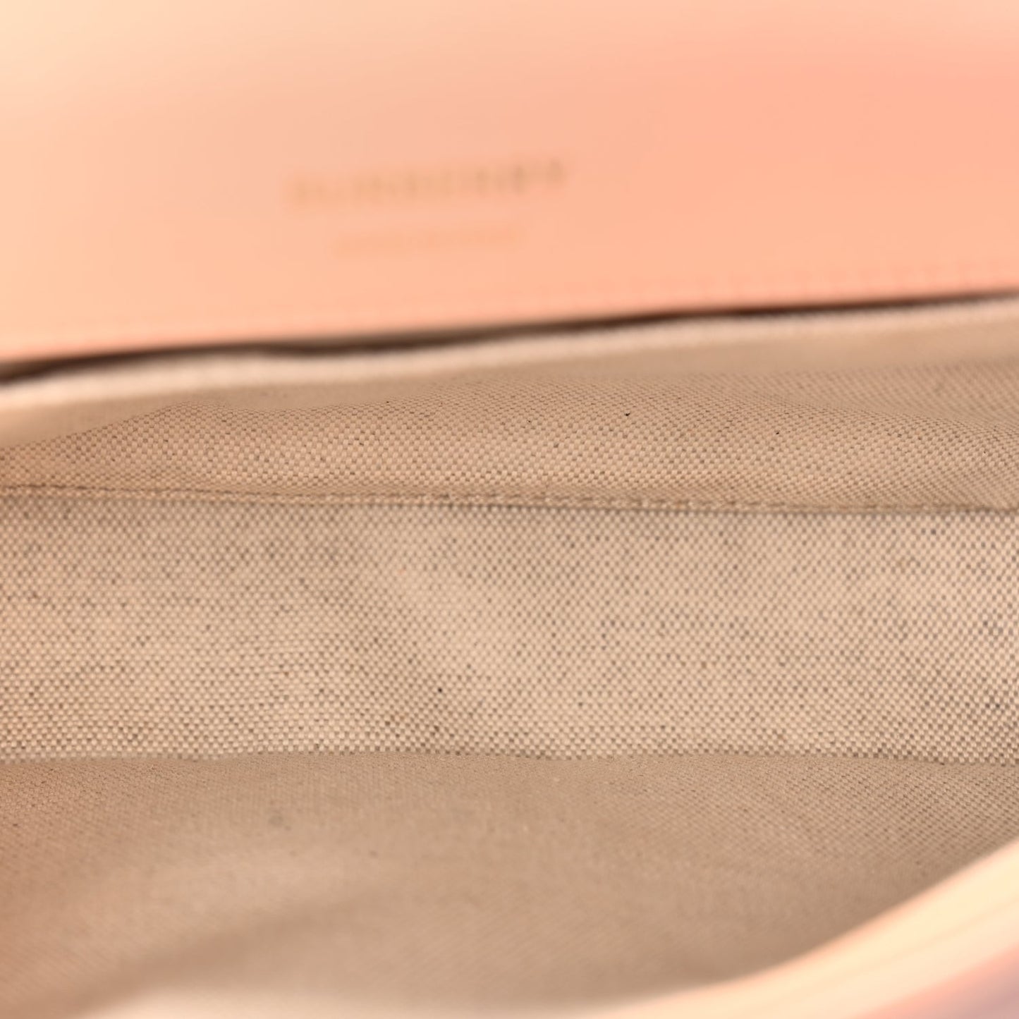 Burberry Lambskin Quilted Small Lola Bag Peach