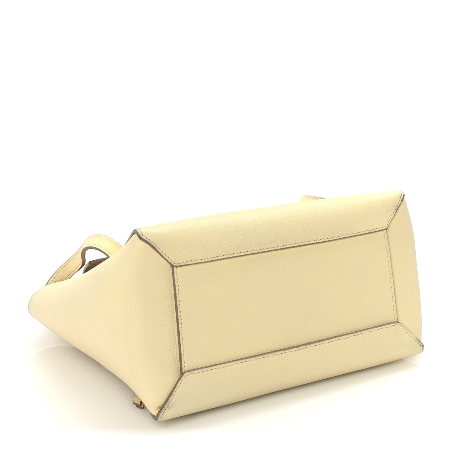 Celine Grained Calfskin Nano Belt Bag Linen