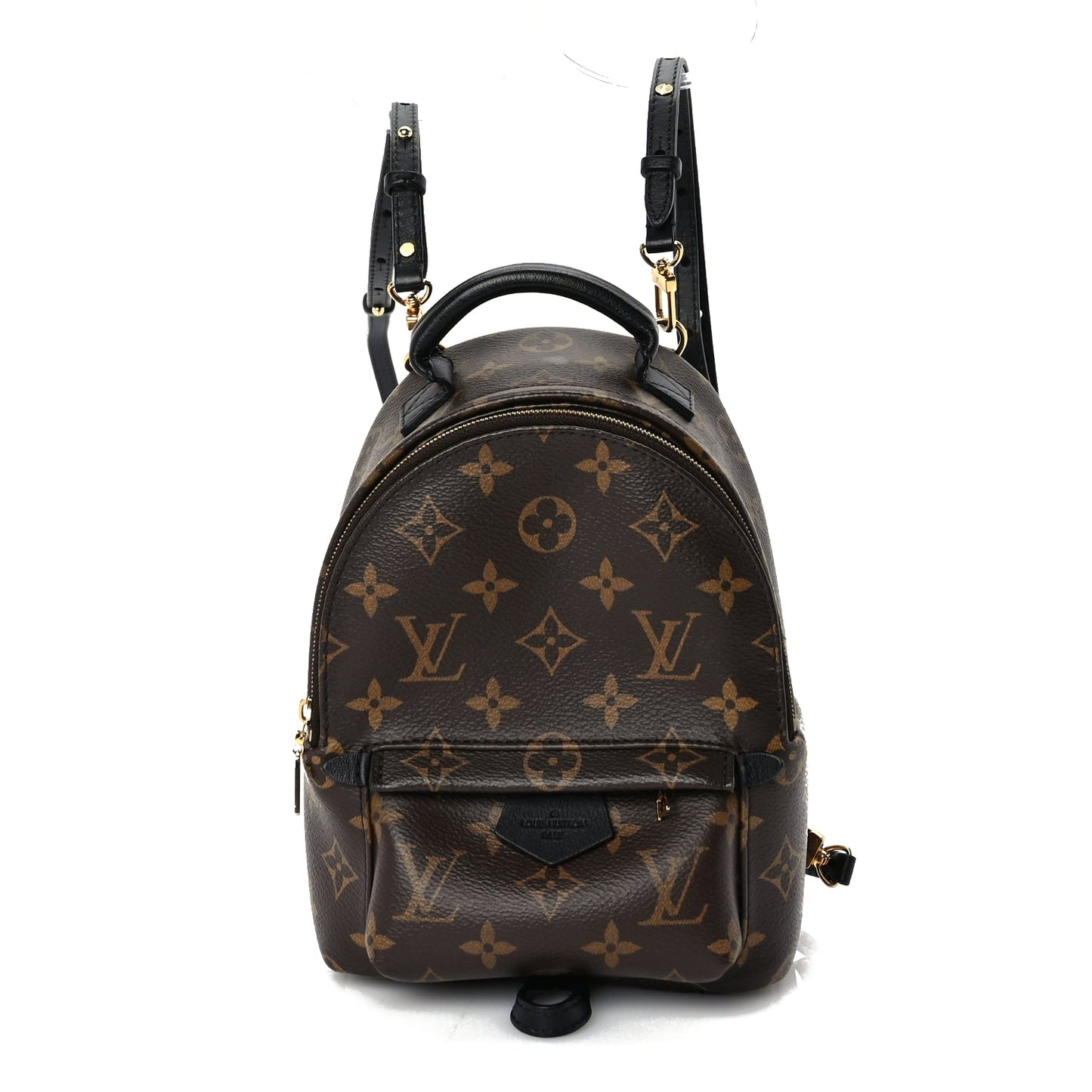 Louis Vuitton Monogram Palm Springs Backpack Mini Black