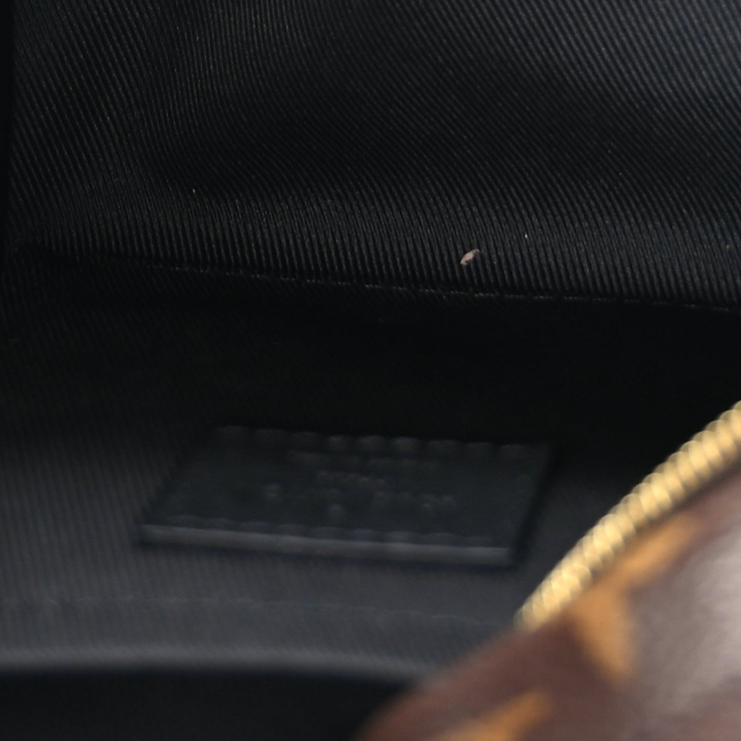 Louis Vuitton Monogram Palm Springs Backpack Mini Black