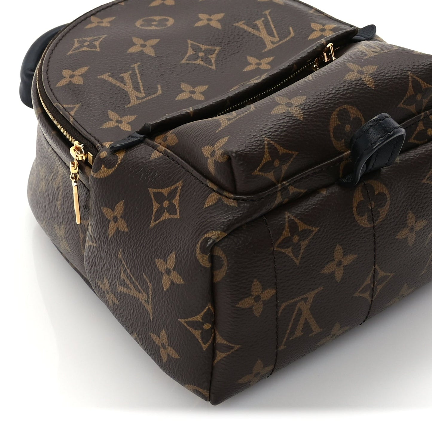 Louis Vuitton Monogram Palm Springs Backpack Mini Black