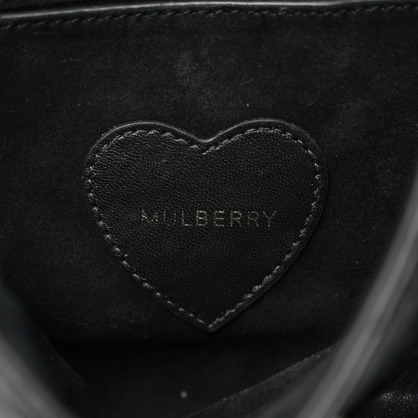 Mulberry Nappa Quilted Mini Cara Delevingne Convertible Bag Black