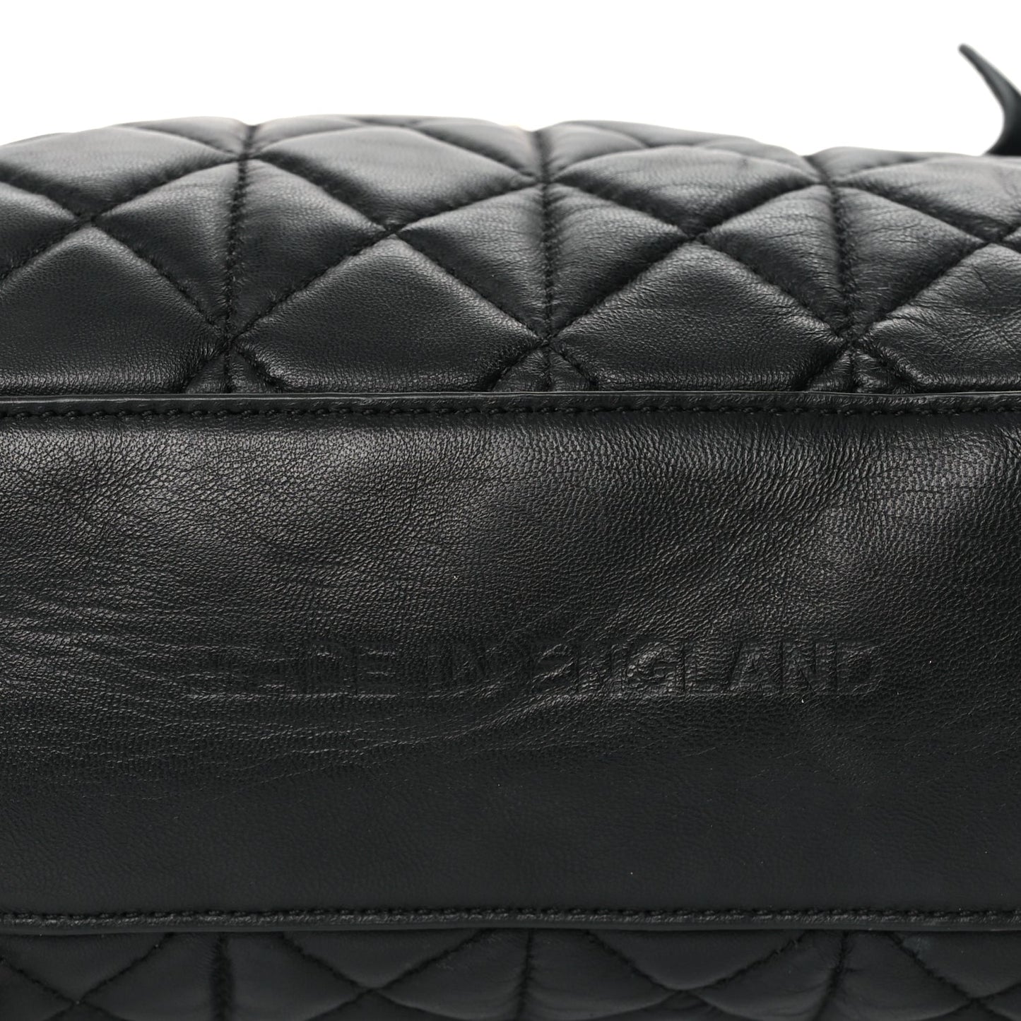 Mulberry Nappa Quilted Mini Cara Delevingne Convertible Bag Black