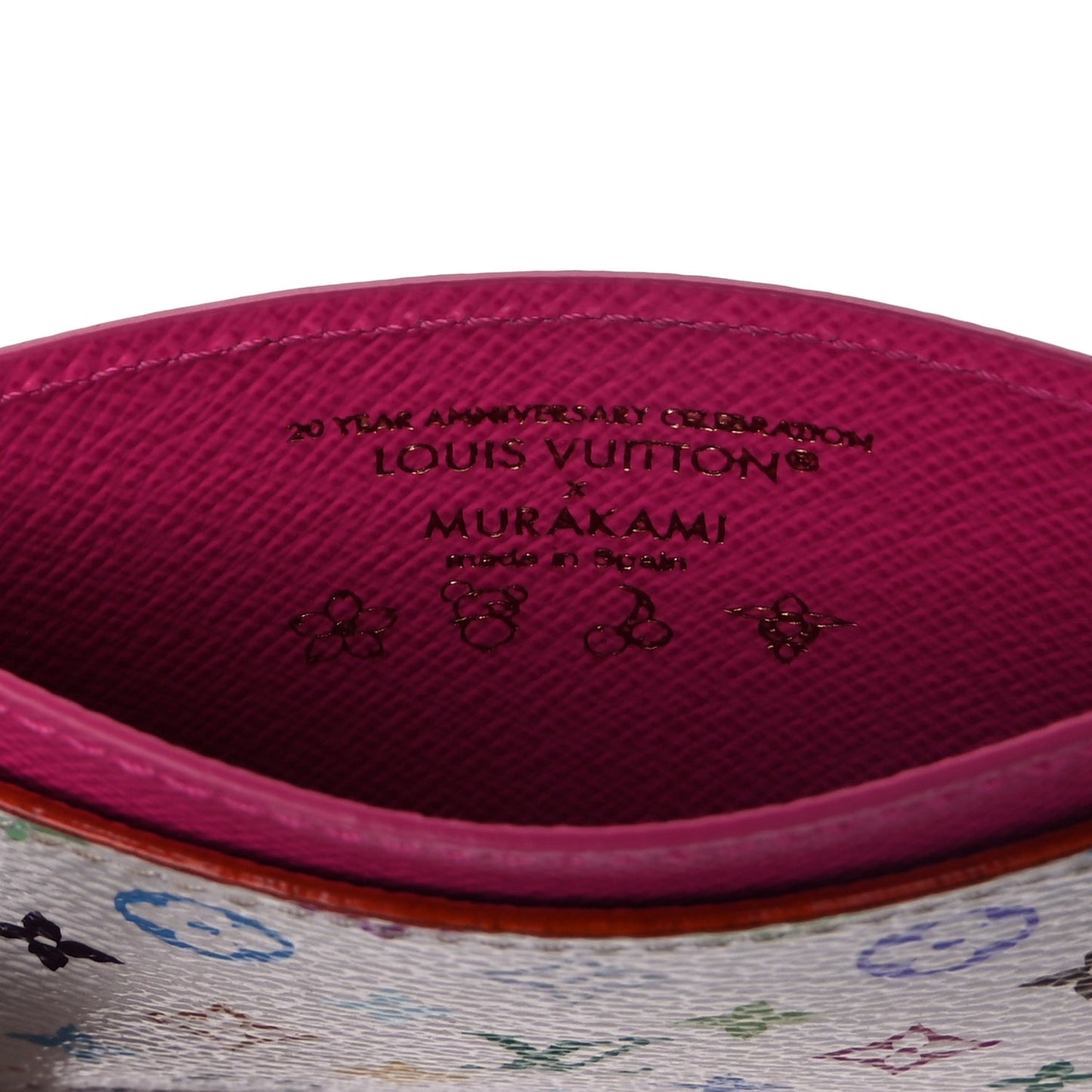 Louis Vuitton LV X TM Monogram Multicolor Card Holder Kawaii Pink