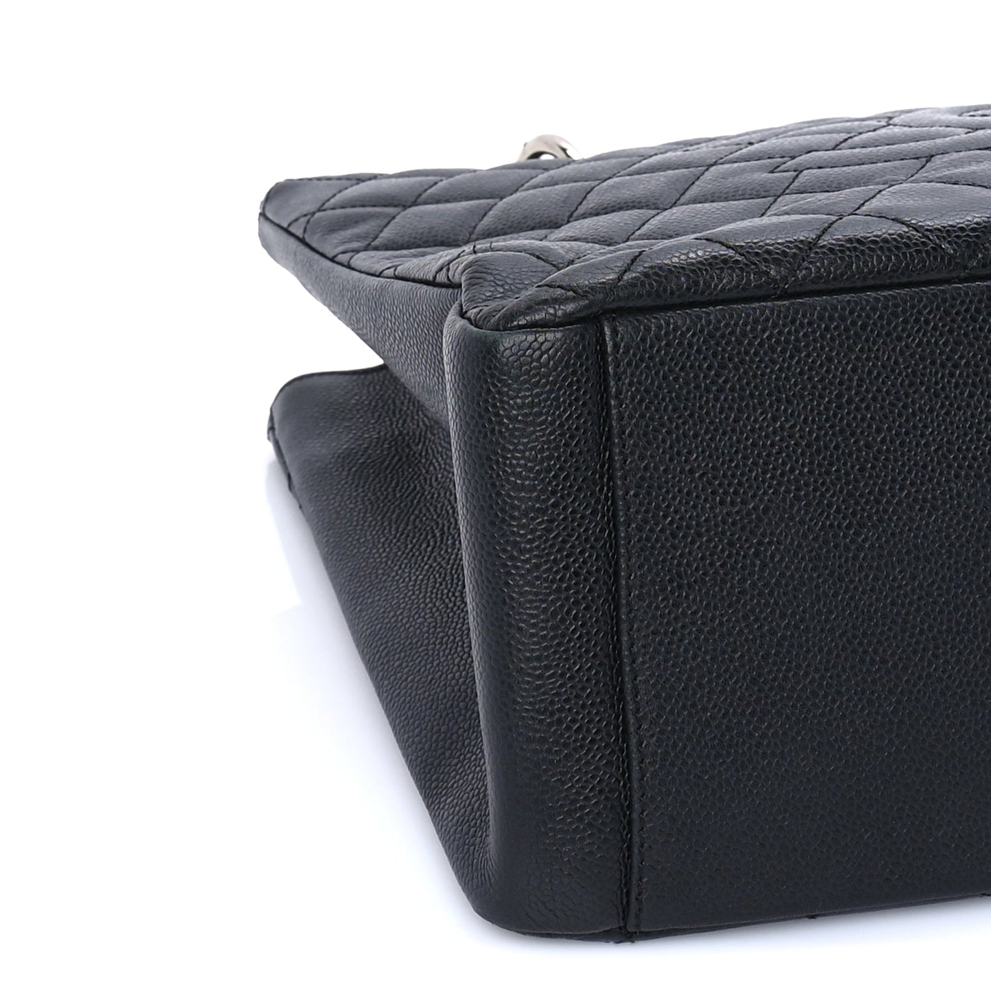 Chanel Caviar Quilted Grand Shopping Tote GST  Black