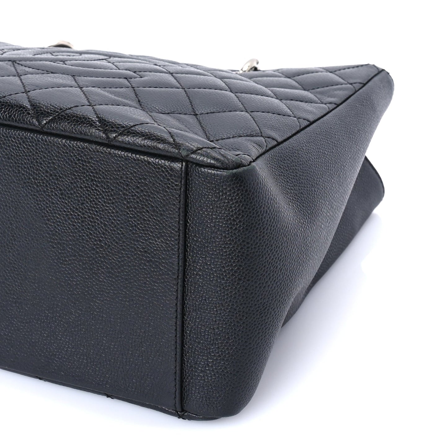 Chanel Caviar Quilted Grand Shopping Tote GST  Black
