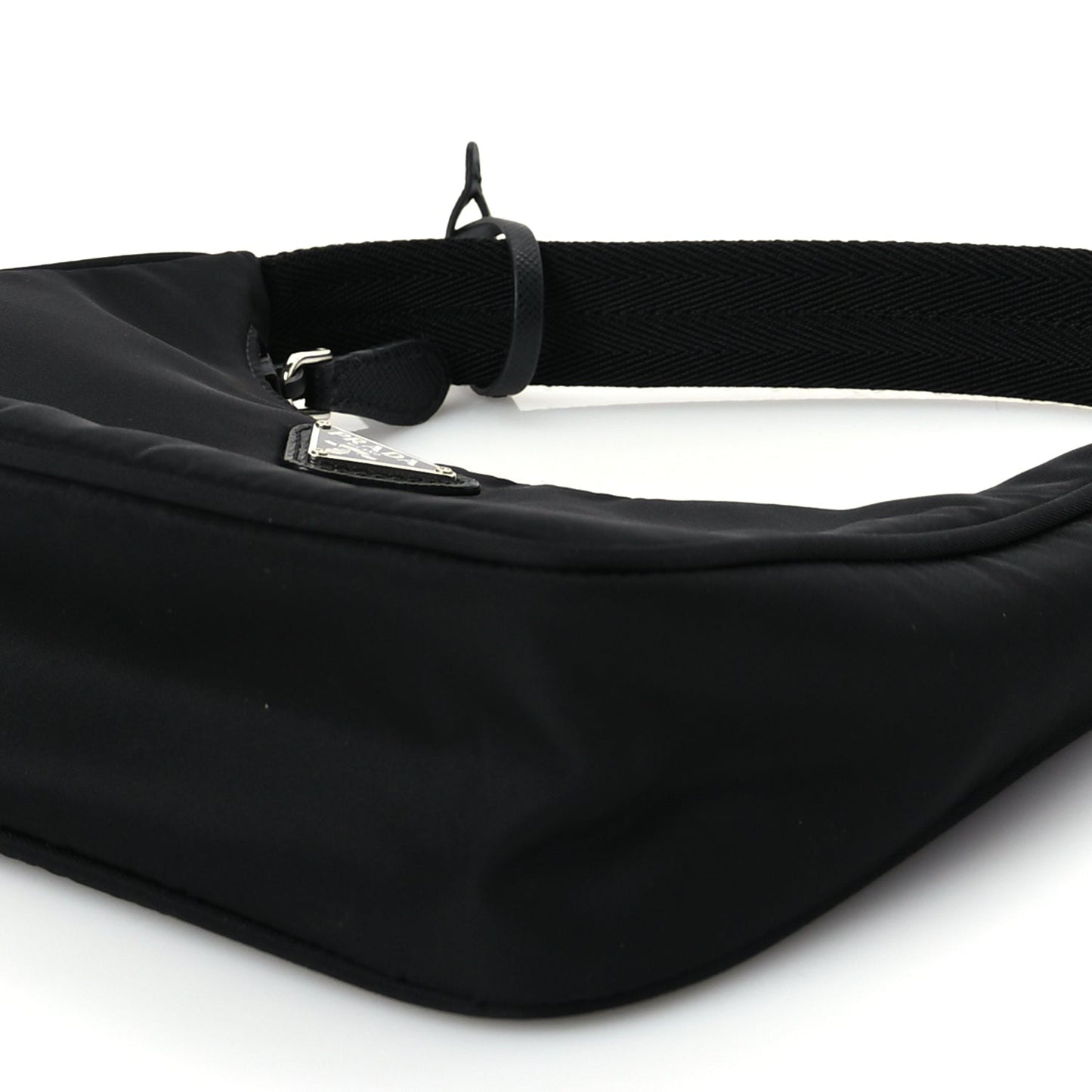 Prada Tessuto Nylon Mini Re-Edition 2000 Bag Black