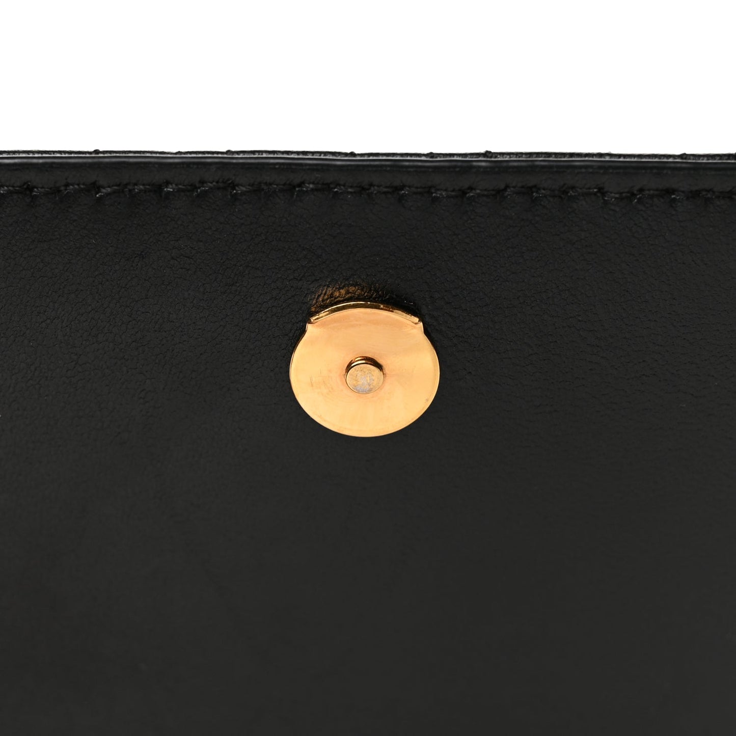 Versace Nappa Quilted Virtus Clutch Bag Black
