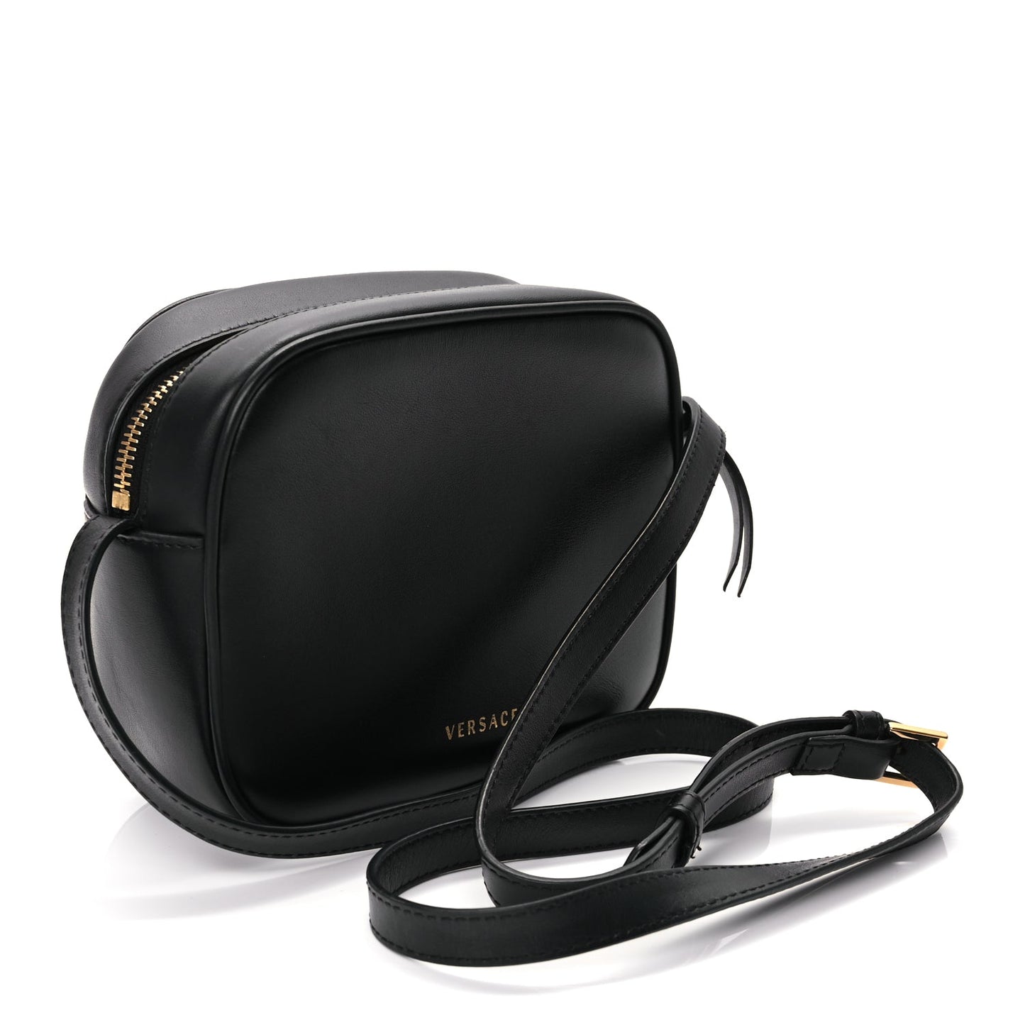 Versace Nappa Virtus Camera Bag Black