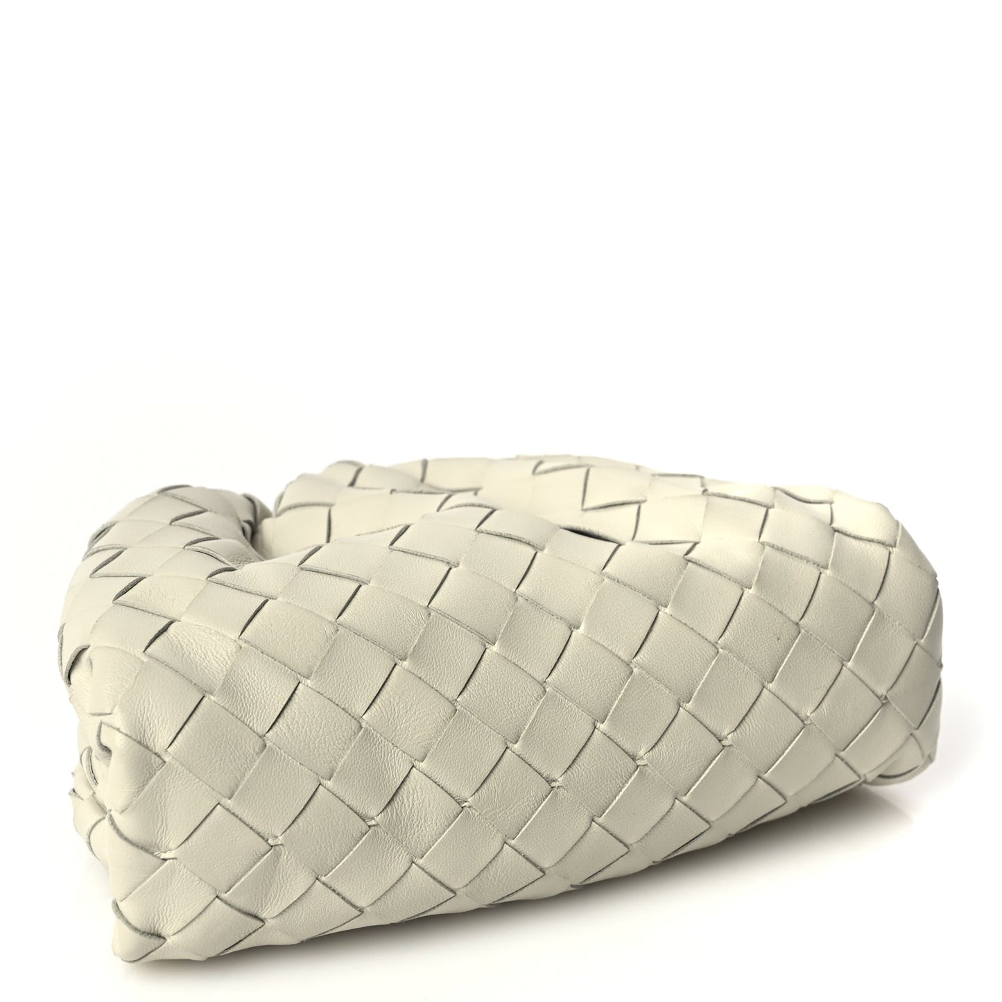 Bottega Veneta Nappa Intrecciato The Mini Pouch Chalk