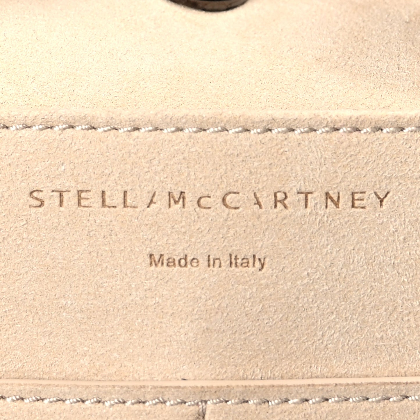 Stella McCartney Shaggy Deer Raffia Large Half & Half Tote Bag  Black Natural