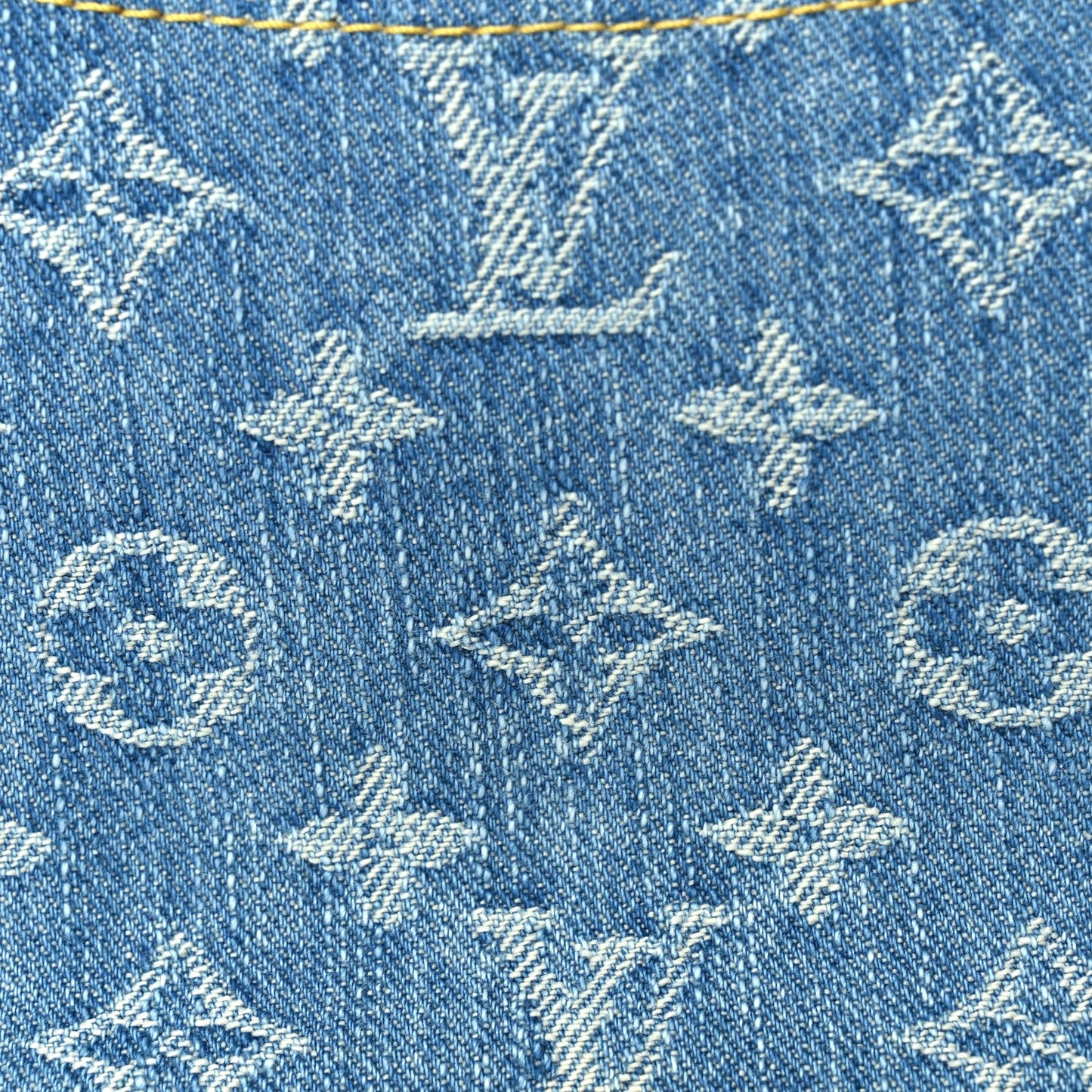 Louis Vuitton Monogram Denim Diane Blue