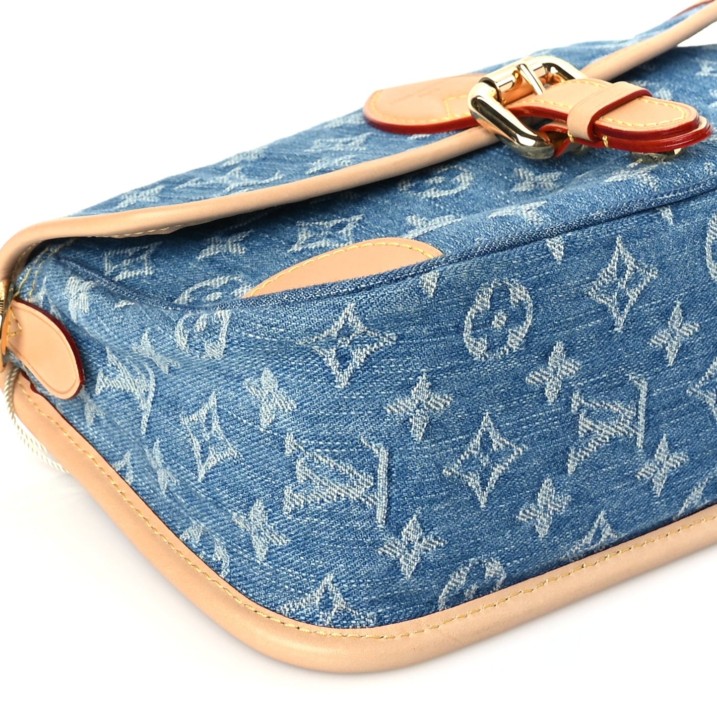 Louis Vuitton Monogram Denim Diane Blue