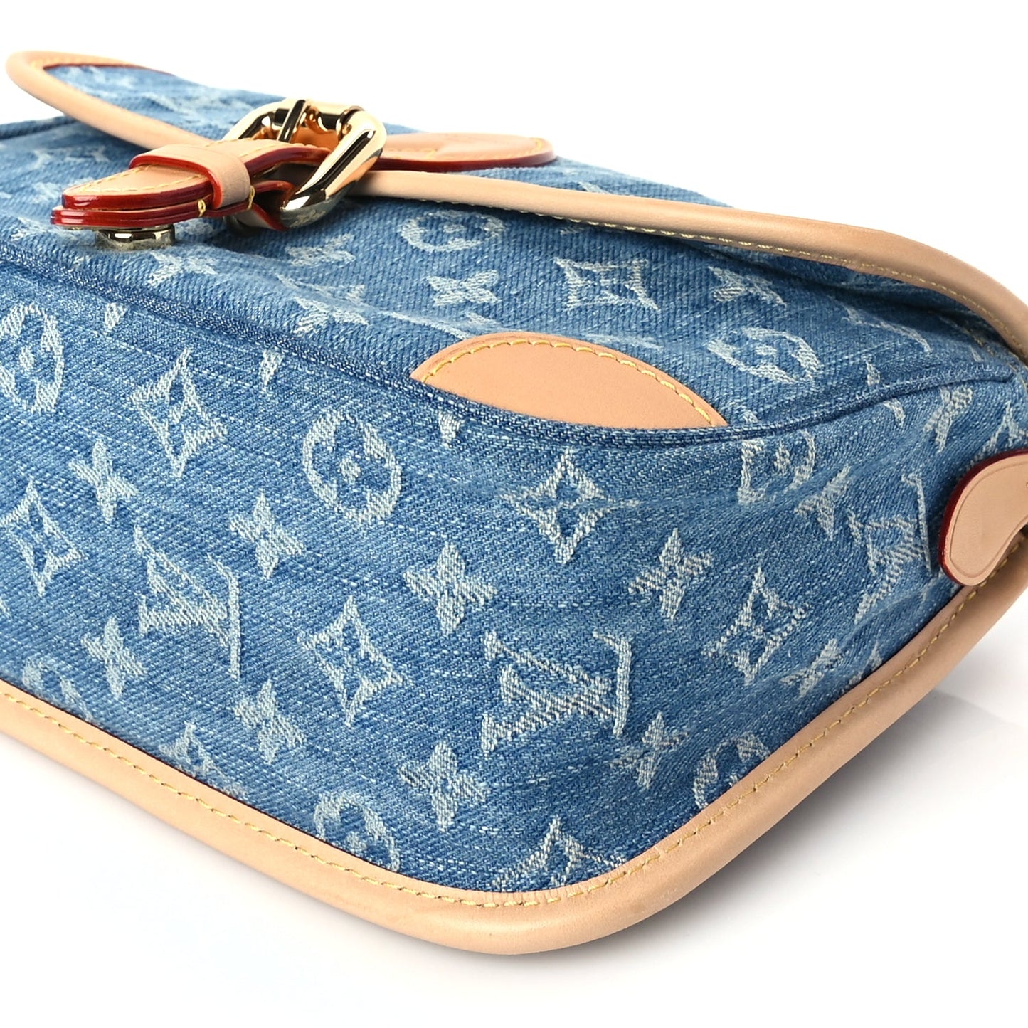Louis Vuitton Monogram Denim Diane Blue