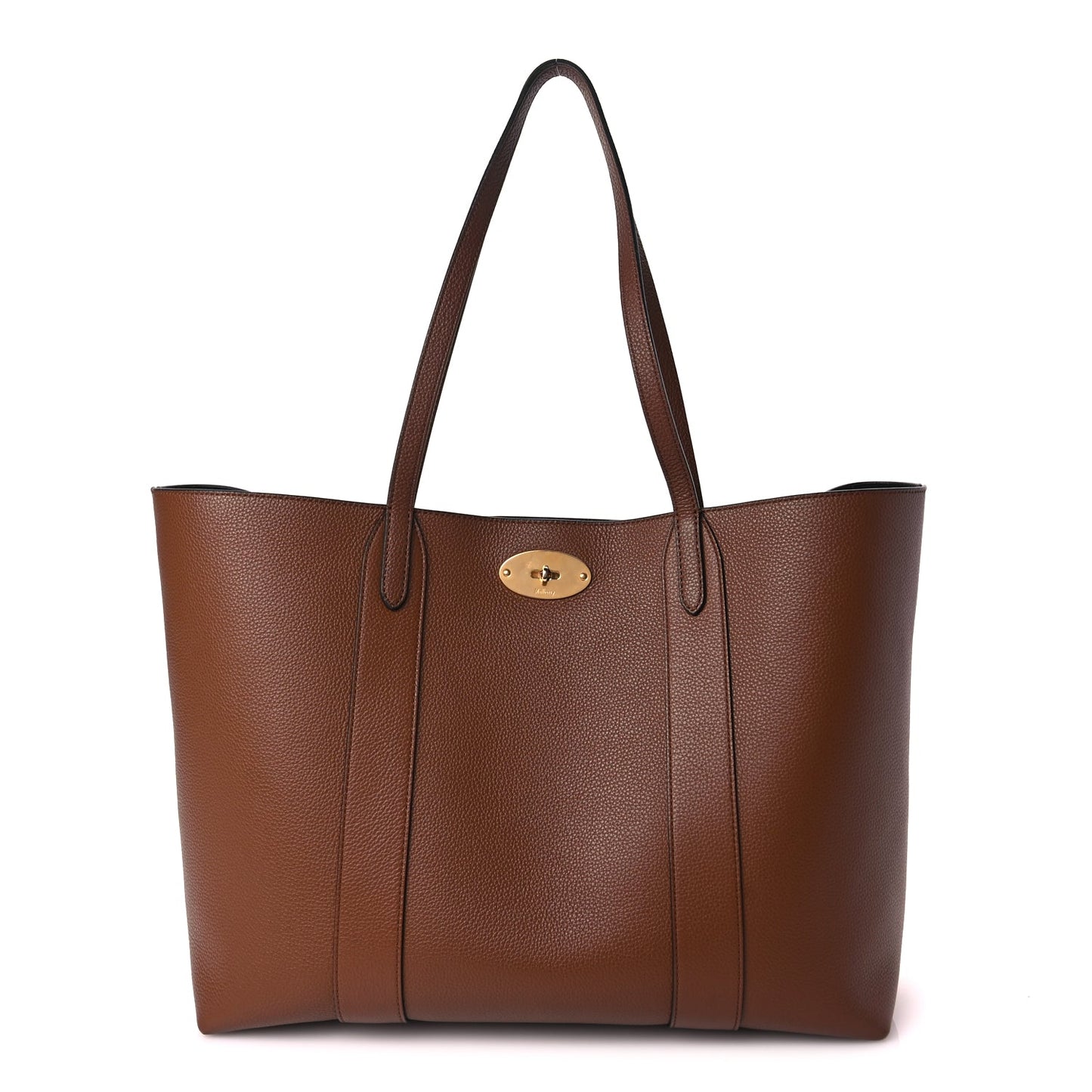 Mulberry Small Classic Grain Bayswater Tote Oak