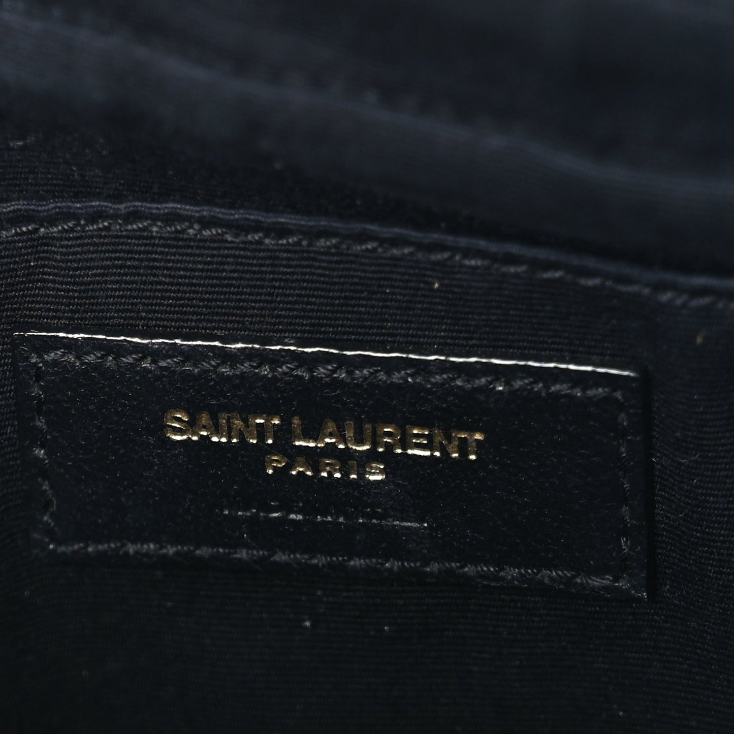 Saint Laurent Calfskin Matelasse Monogram Lou Camera Bag Dark Beige