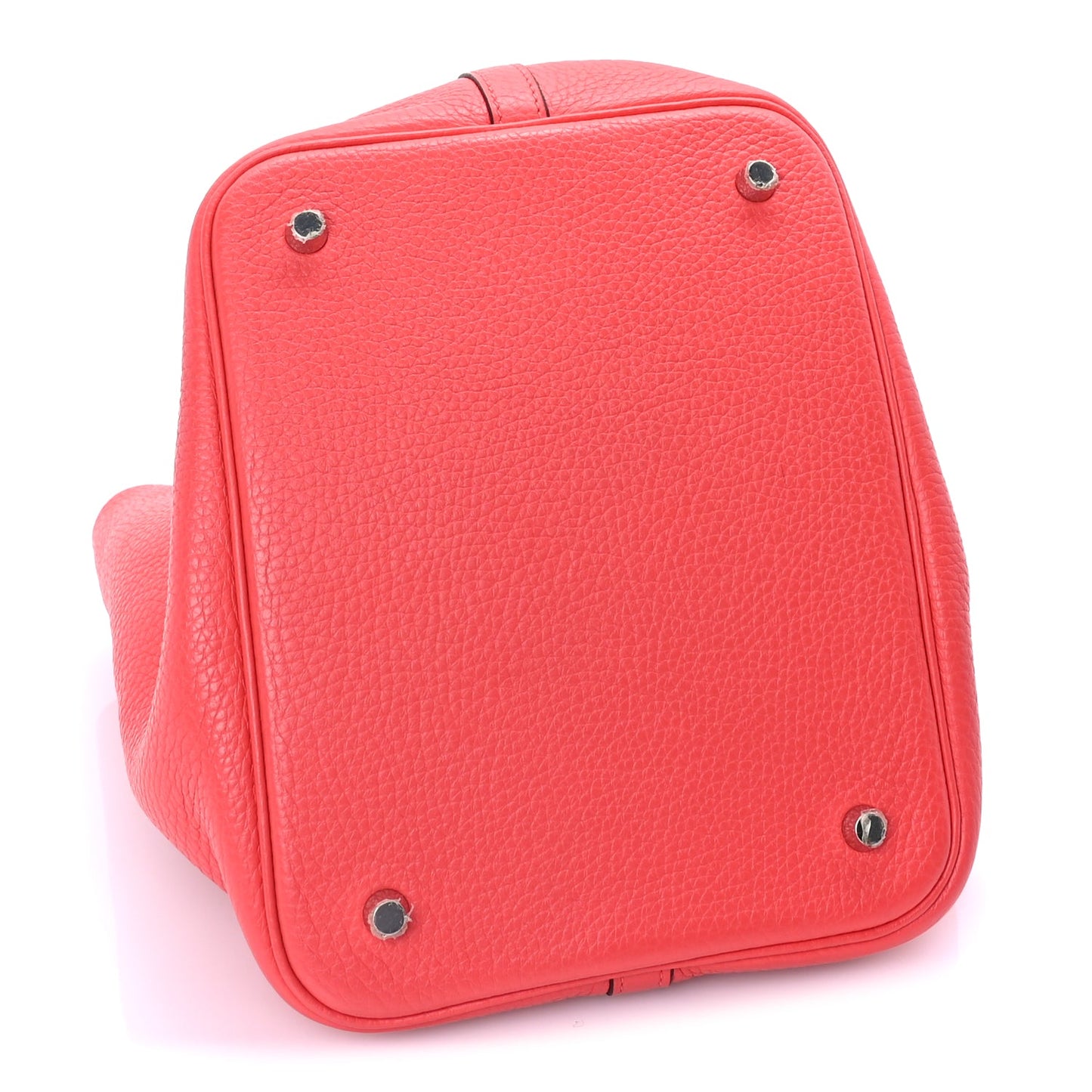 Hermes Taurillon Clemence Picotin Lock 22 MM Rose Jaipur