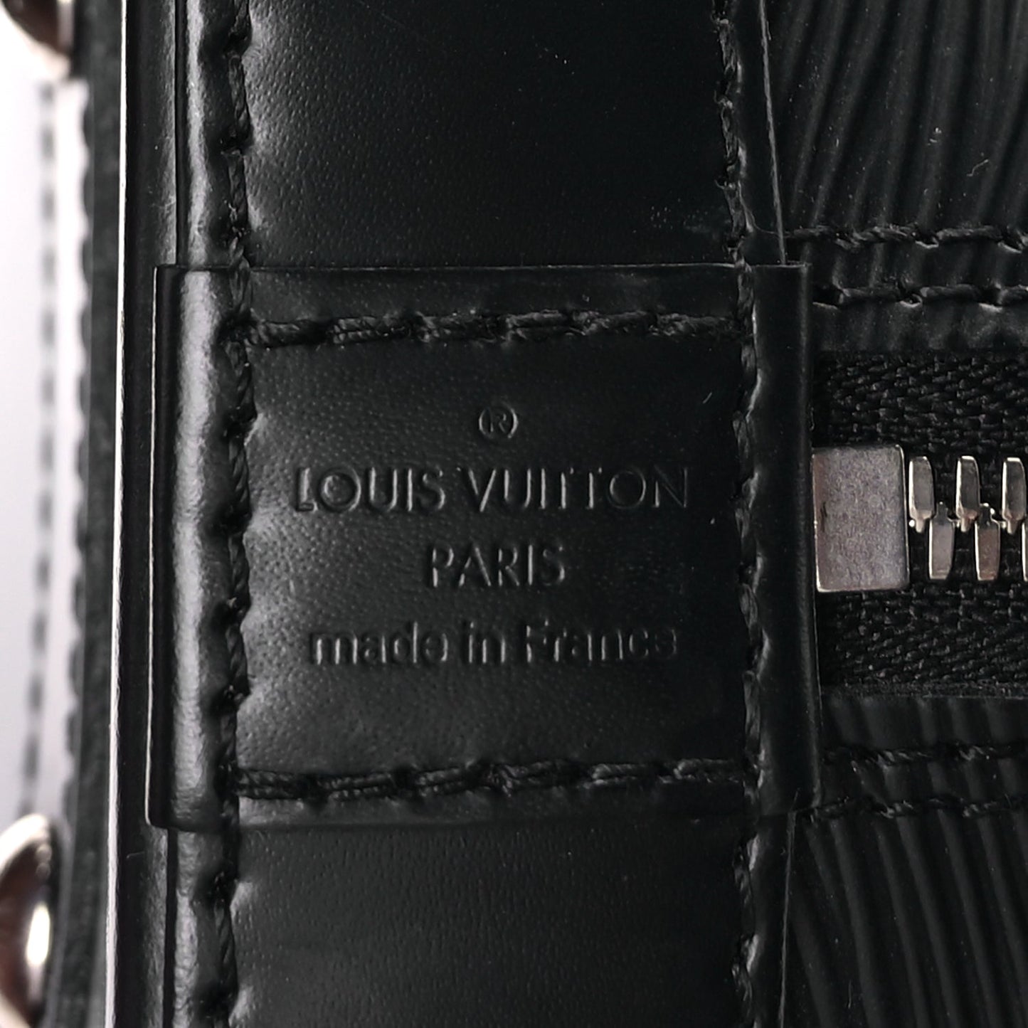 Louis Vuitton Epi Alma BB Black