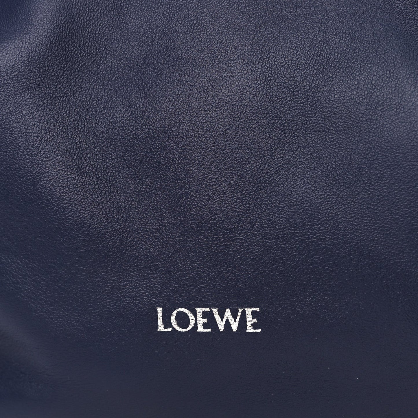 Loewe Buttery Nappa Lambskin Medium Squeeze Bag Abyss Blue