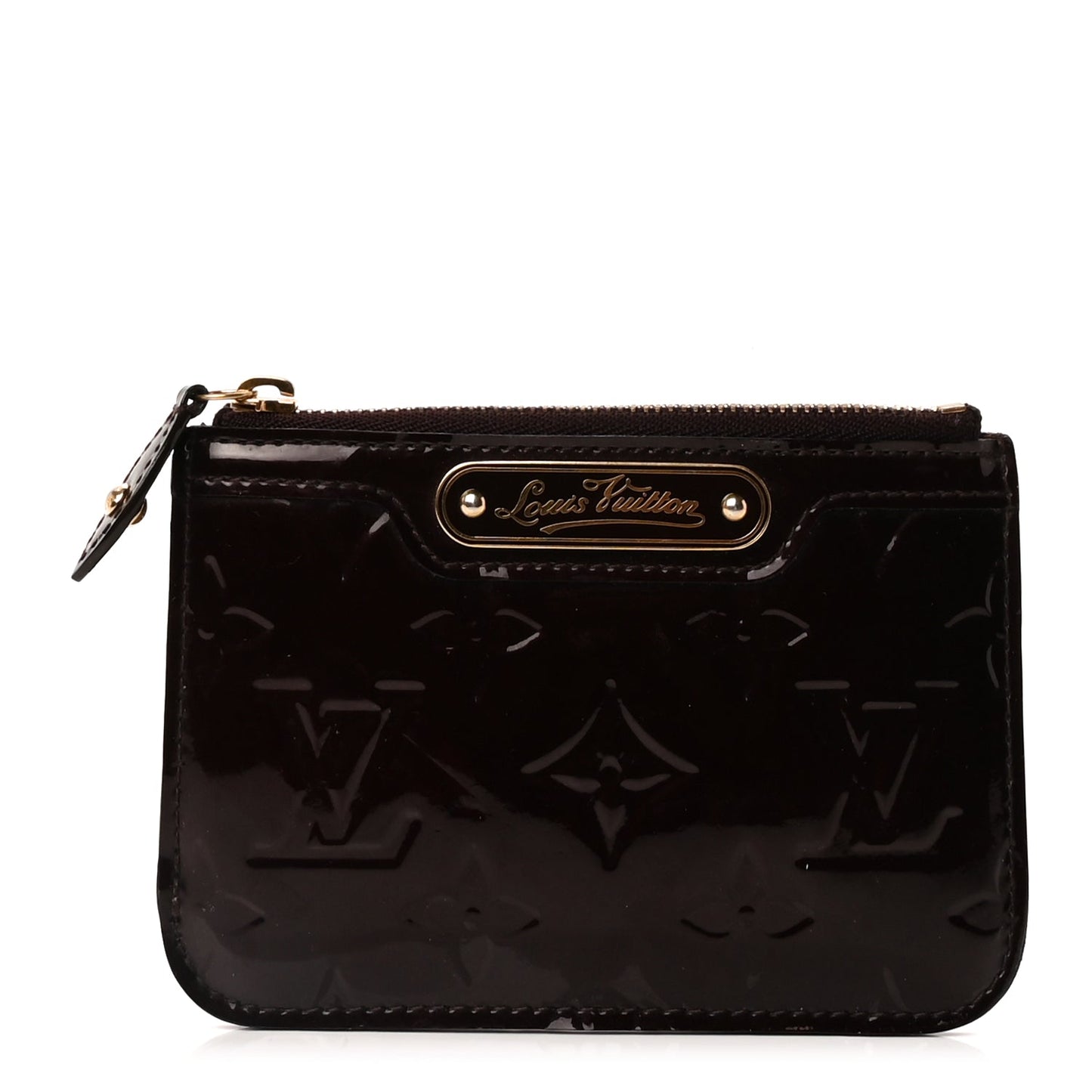 Louis Vuitton Vernis Key Pouch Amarante