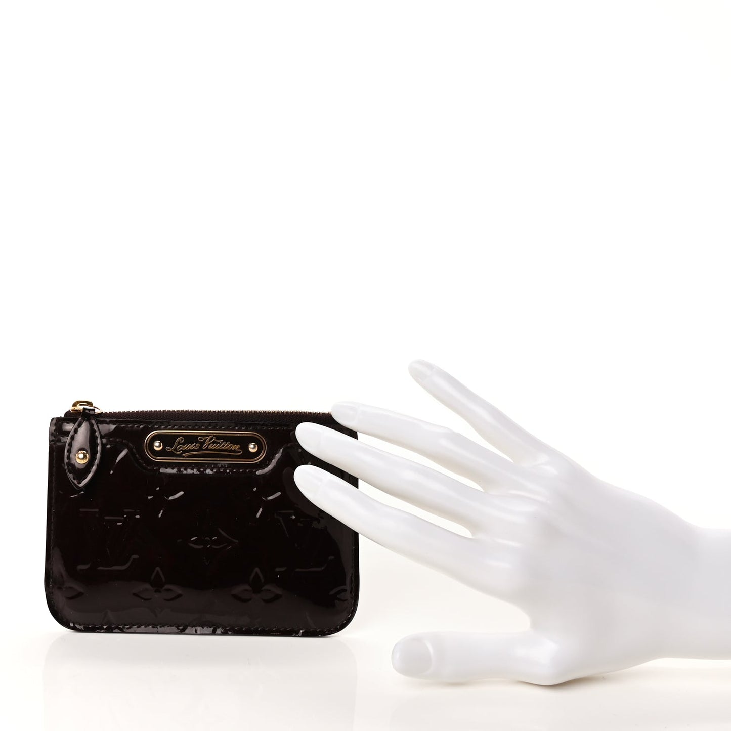 Louis Vuitton Vernis Key Pouch Amarante