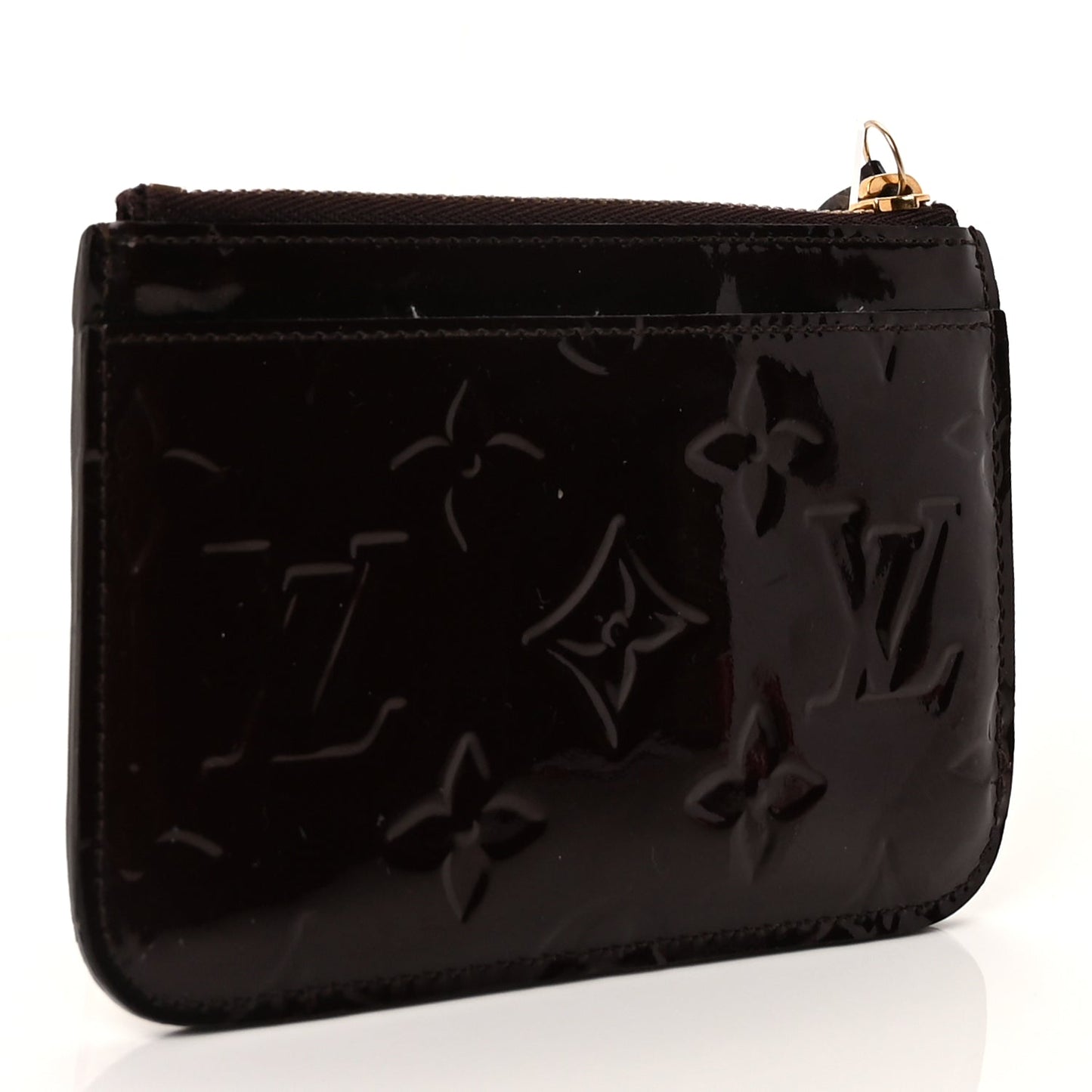 Louis Vuitton Vernis Key Pouch Amarante
