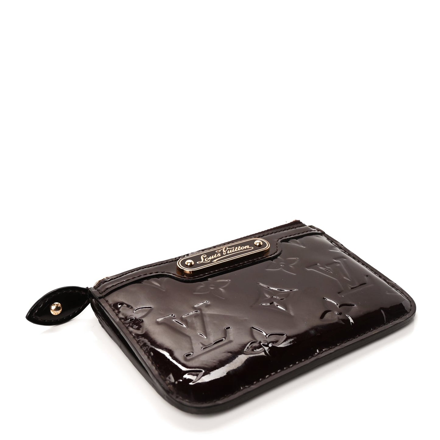 Louis Vuitton Vernis Key Pouch Amarante