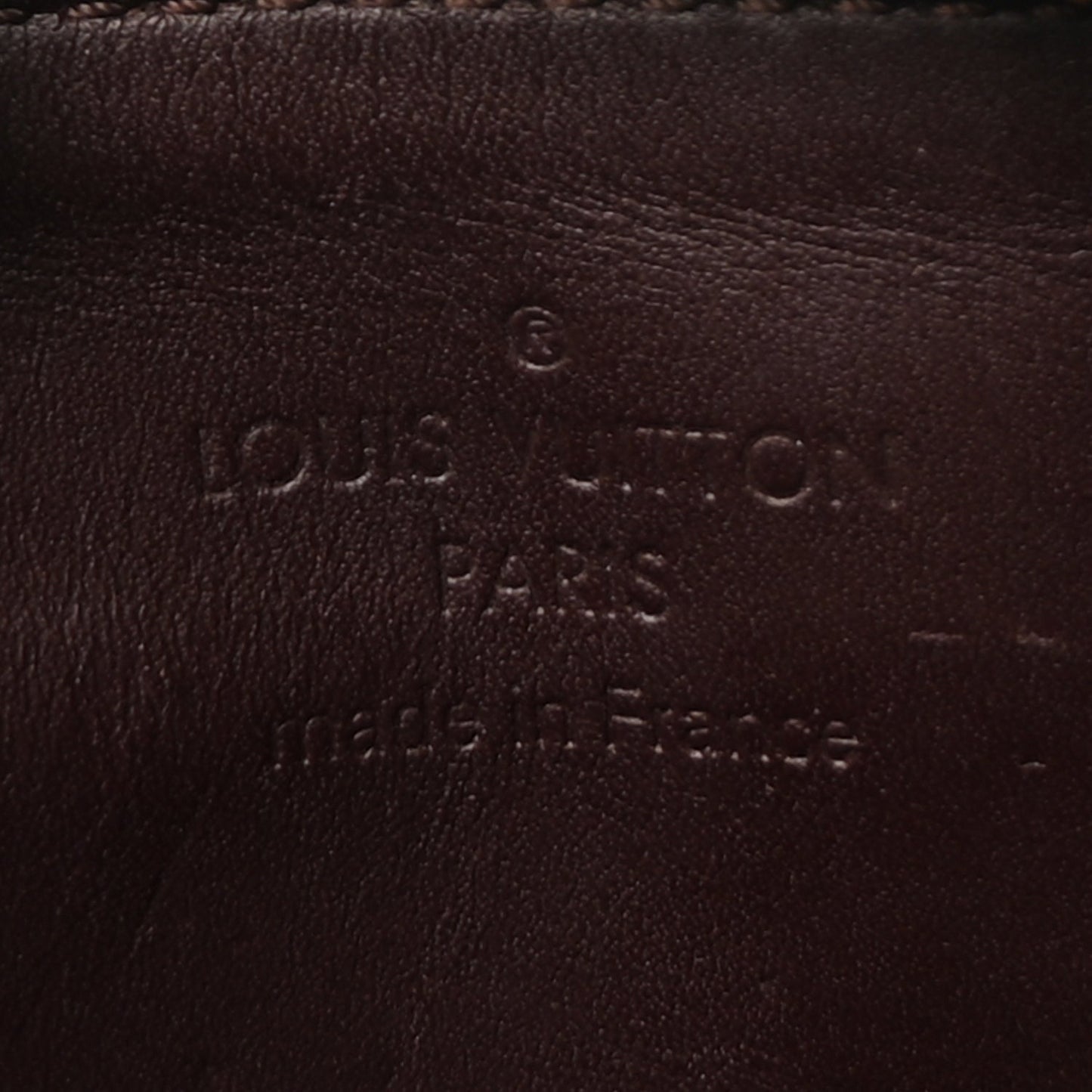 Louis Vuitton Vernis Key Pouch Amarante