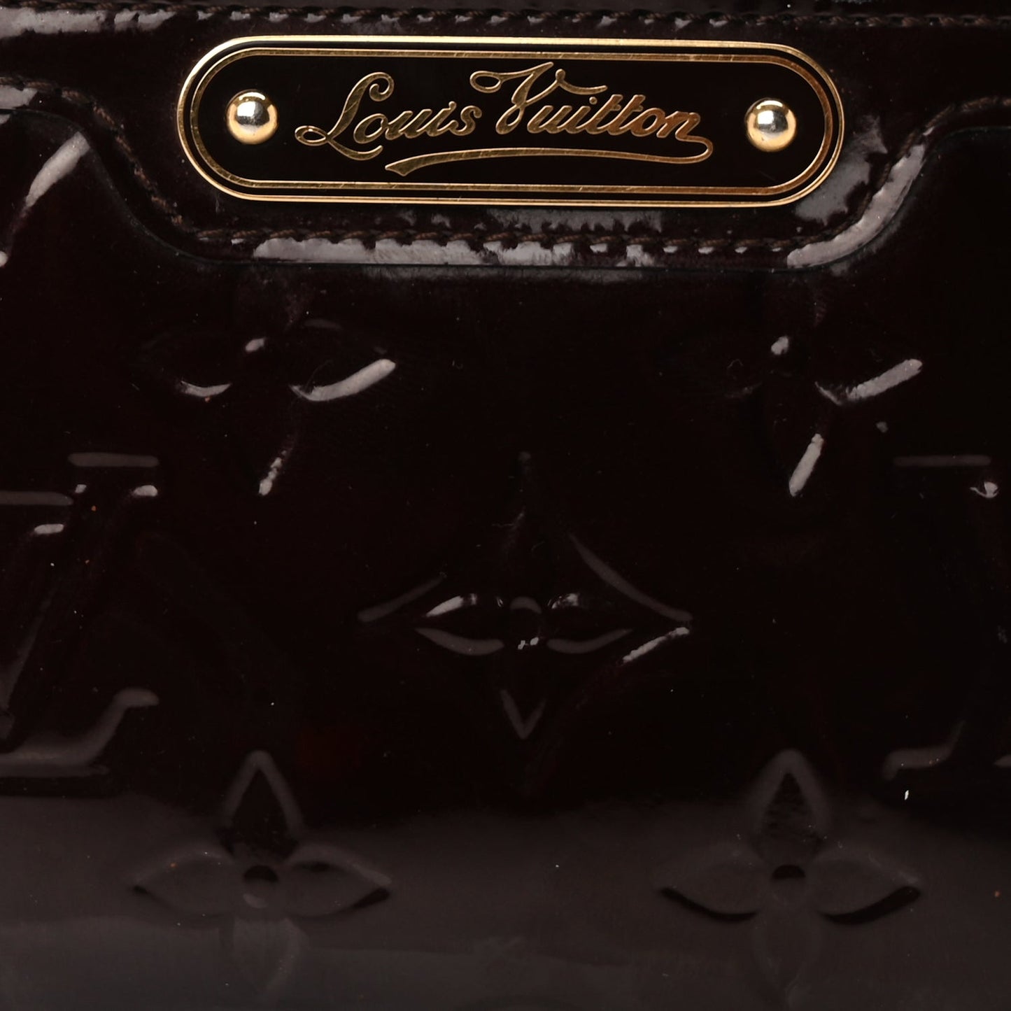 Louis Vuitton Vernis Key Pouch Amarante