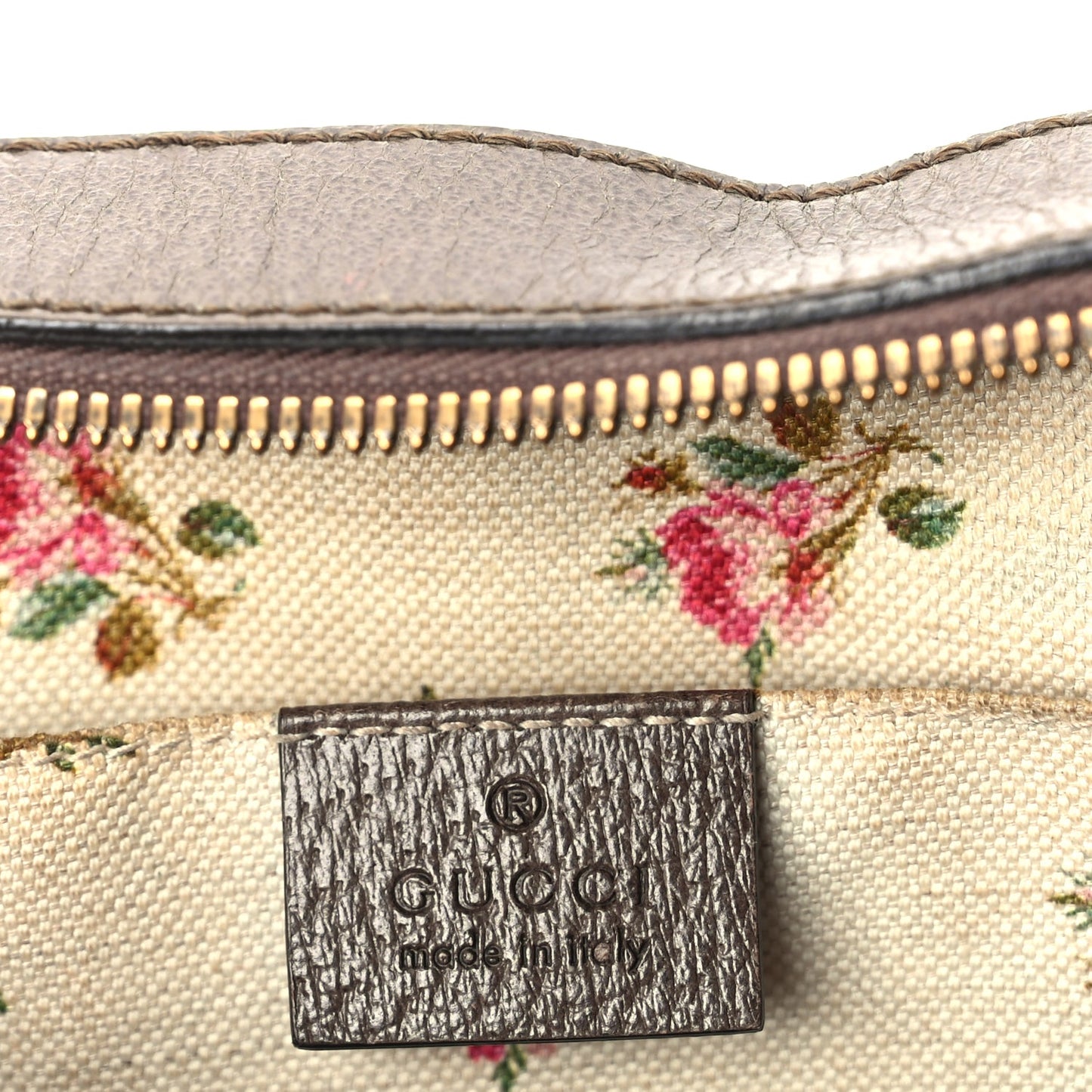 Gucci GG Supreme Monogram Web Neo Vintage Shoulder Bag New Acero Crop