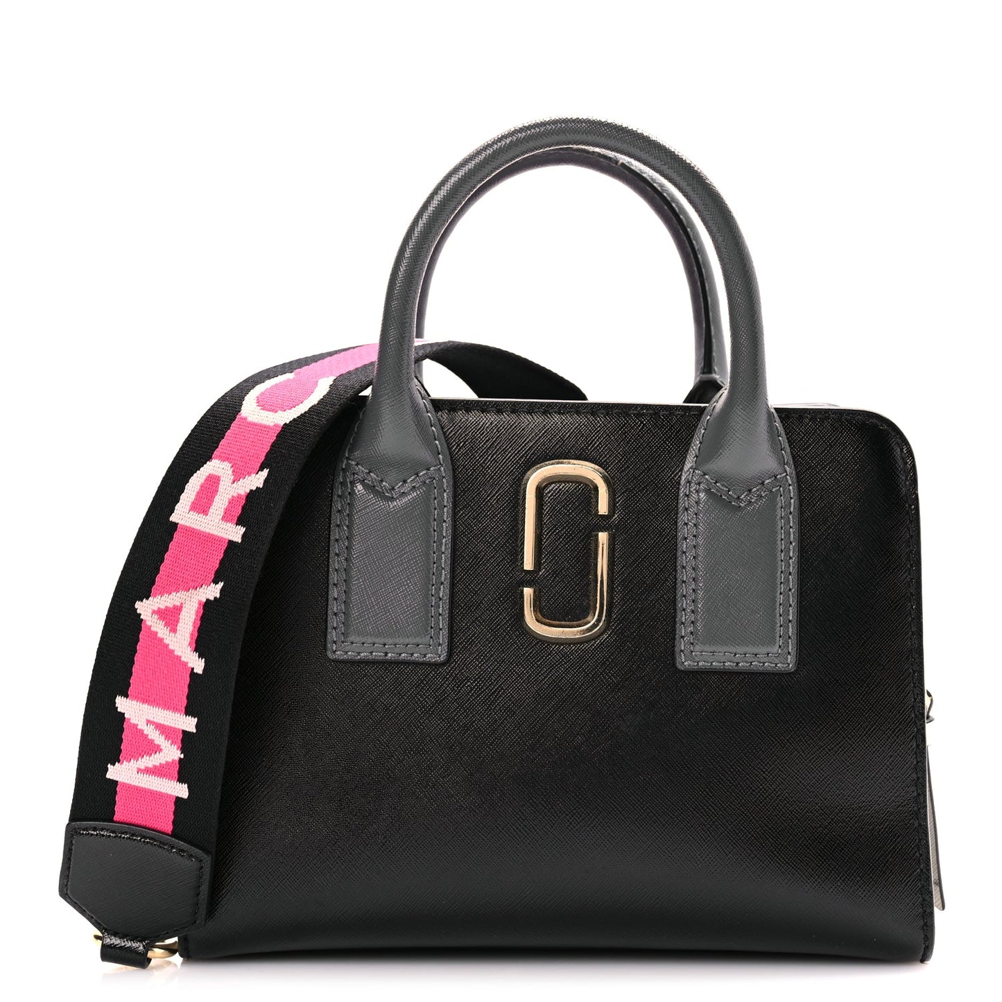 Marc Jacobs Saffiano Snapshot Tote Black Multicolor
