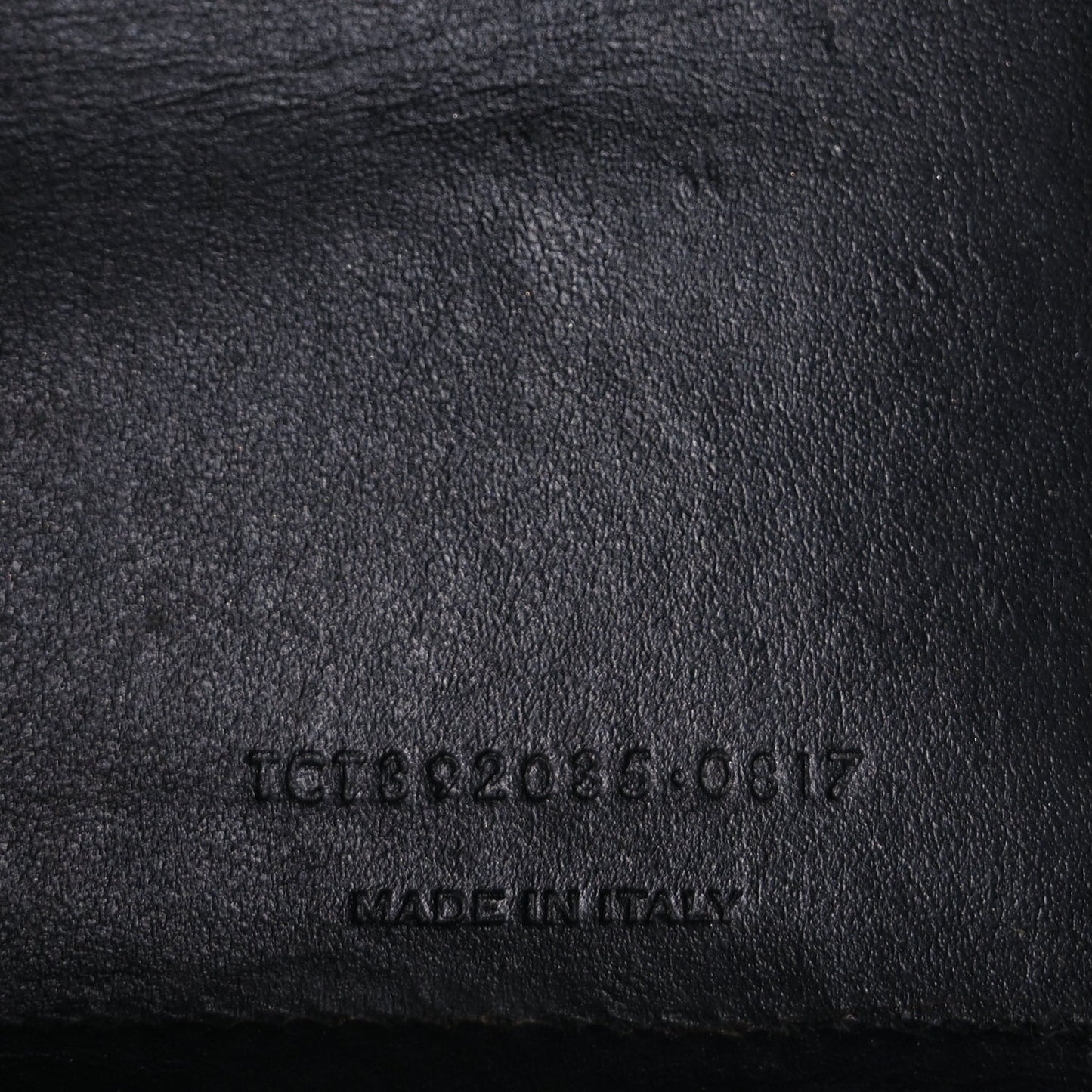 Saint Laurent Calfskin Crocodile Embossed Nano Sac De Jour  Black