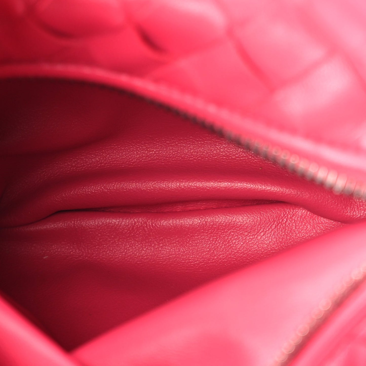 Bottega Veneta Nappa Intrecciato Mini Jodie Cranberry