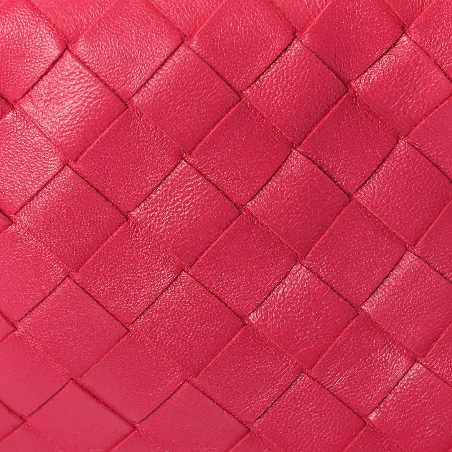 Bottega Veneta Nappa Intrecciato Mini Jodie Cranberry