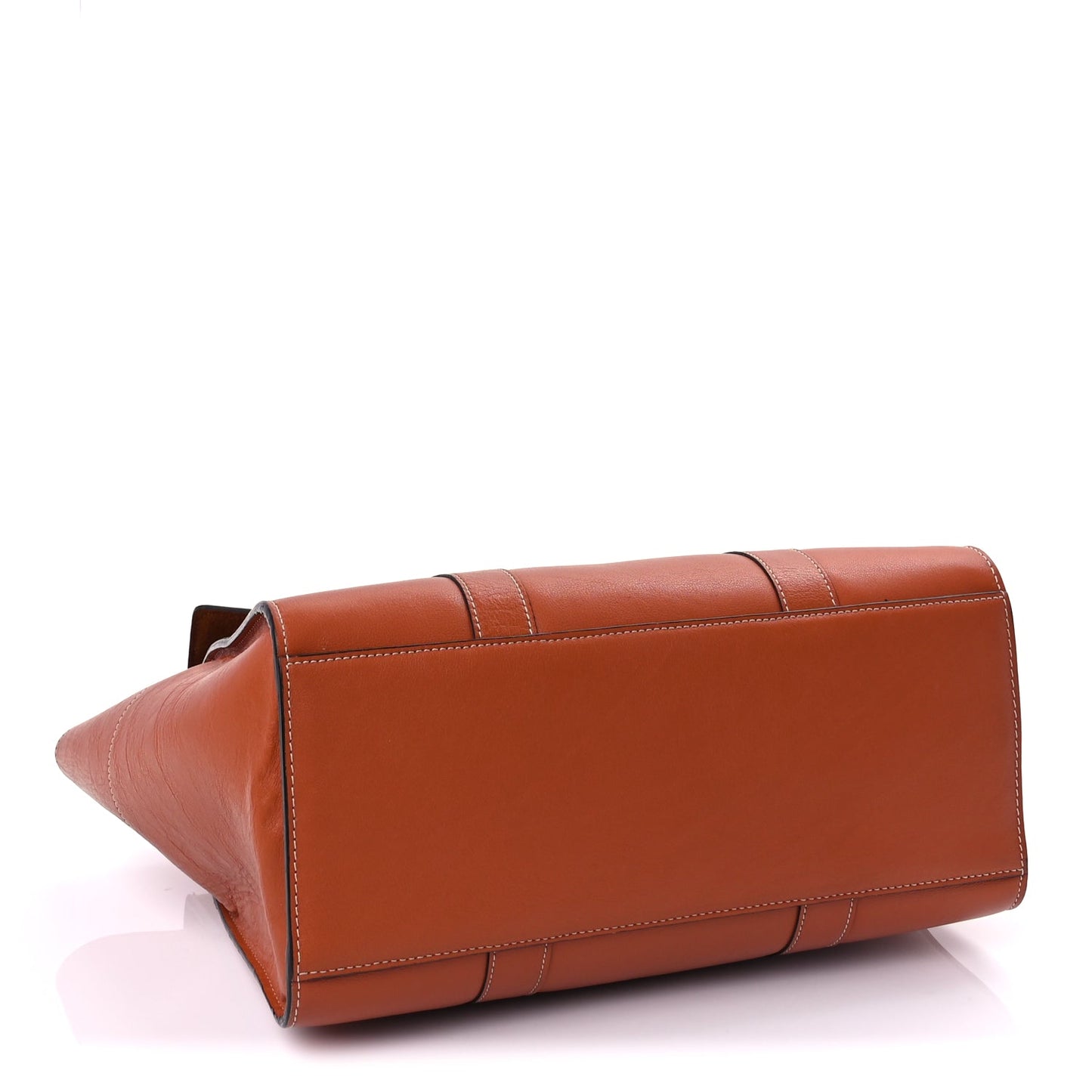 Mulberry Silky Calfskin New Bayswater  Red Clay