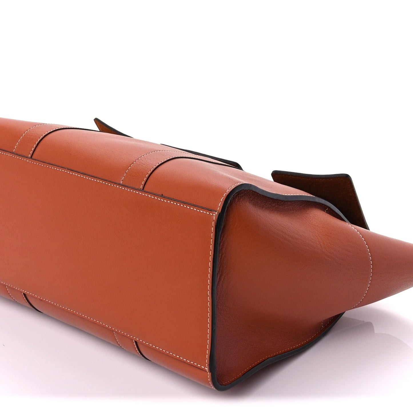 Mulberry Silky Calfskin New Bayswater  Red Clay